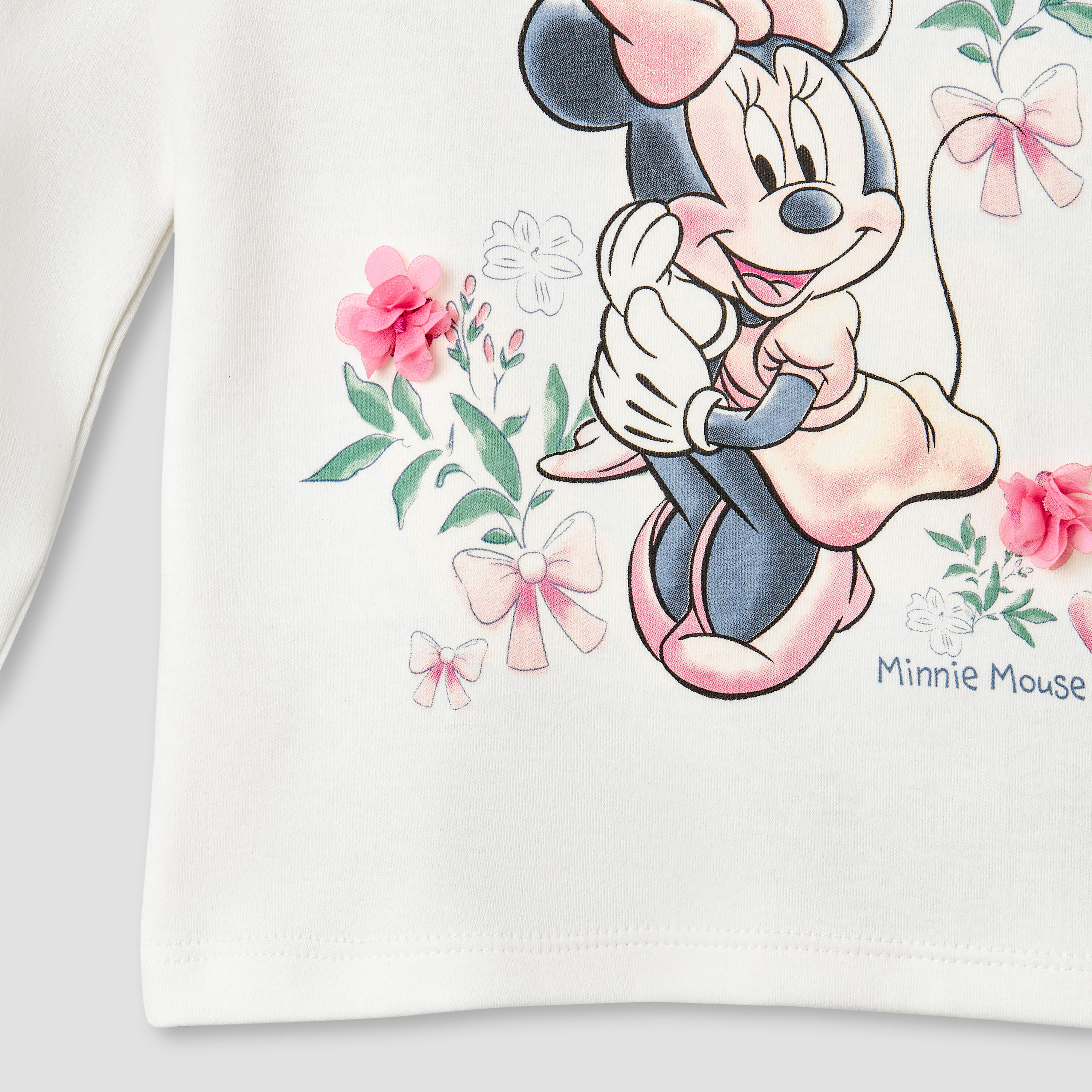 طقم بيجاما قطن برقبة مستديرة وأكمام طويلة وطبعات من ديزني-baby-girls-clothing-nightwear-pyjamasets-image-6