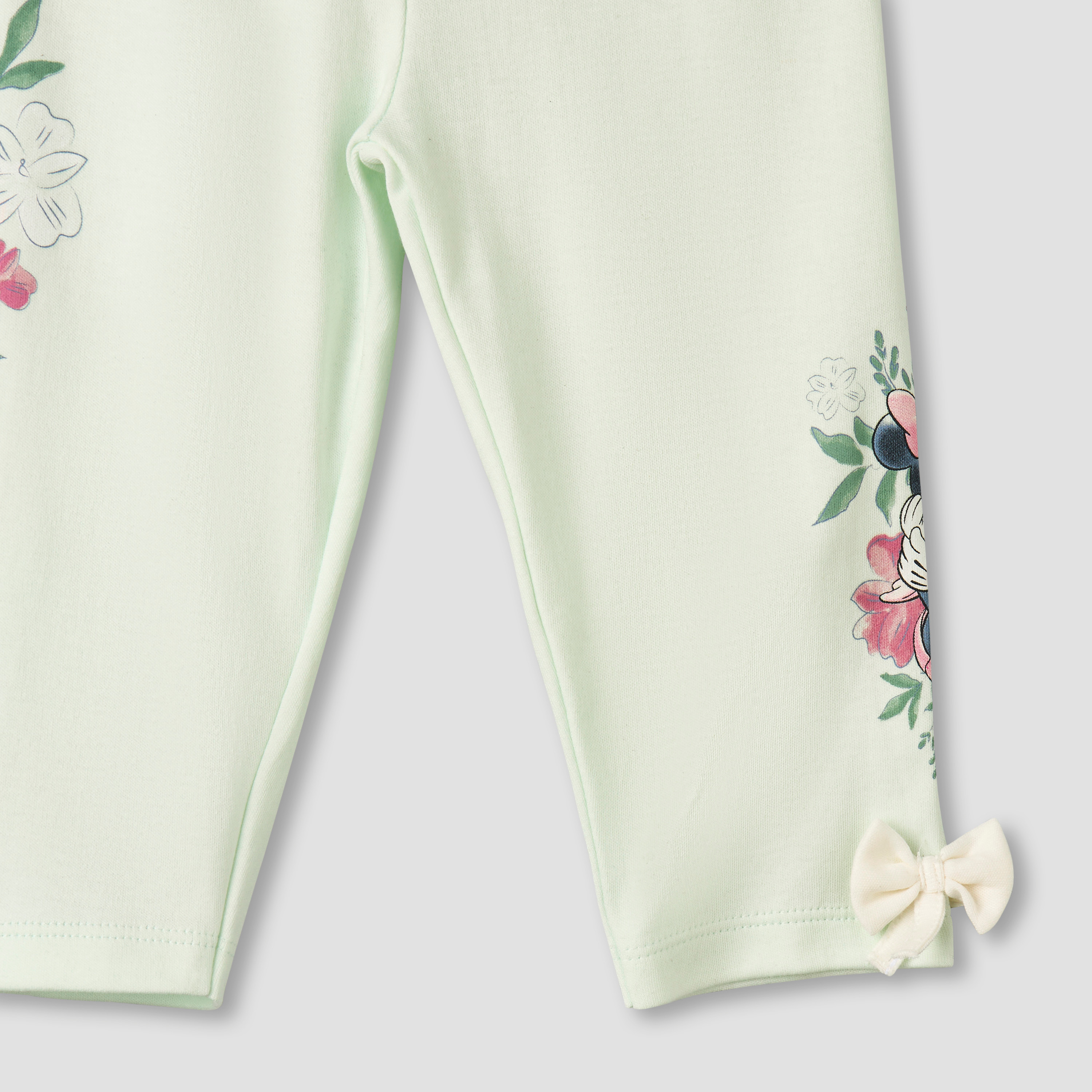 طقم بيجاما قطن برقبة مستديرة وأكمام طويلة وطبعات من ديزني-baby-girls-clothing-nightwear-pyjamasets-image-9