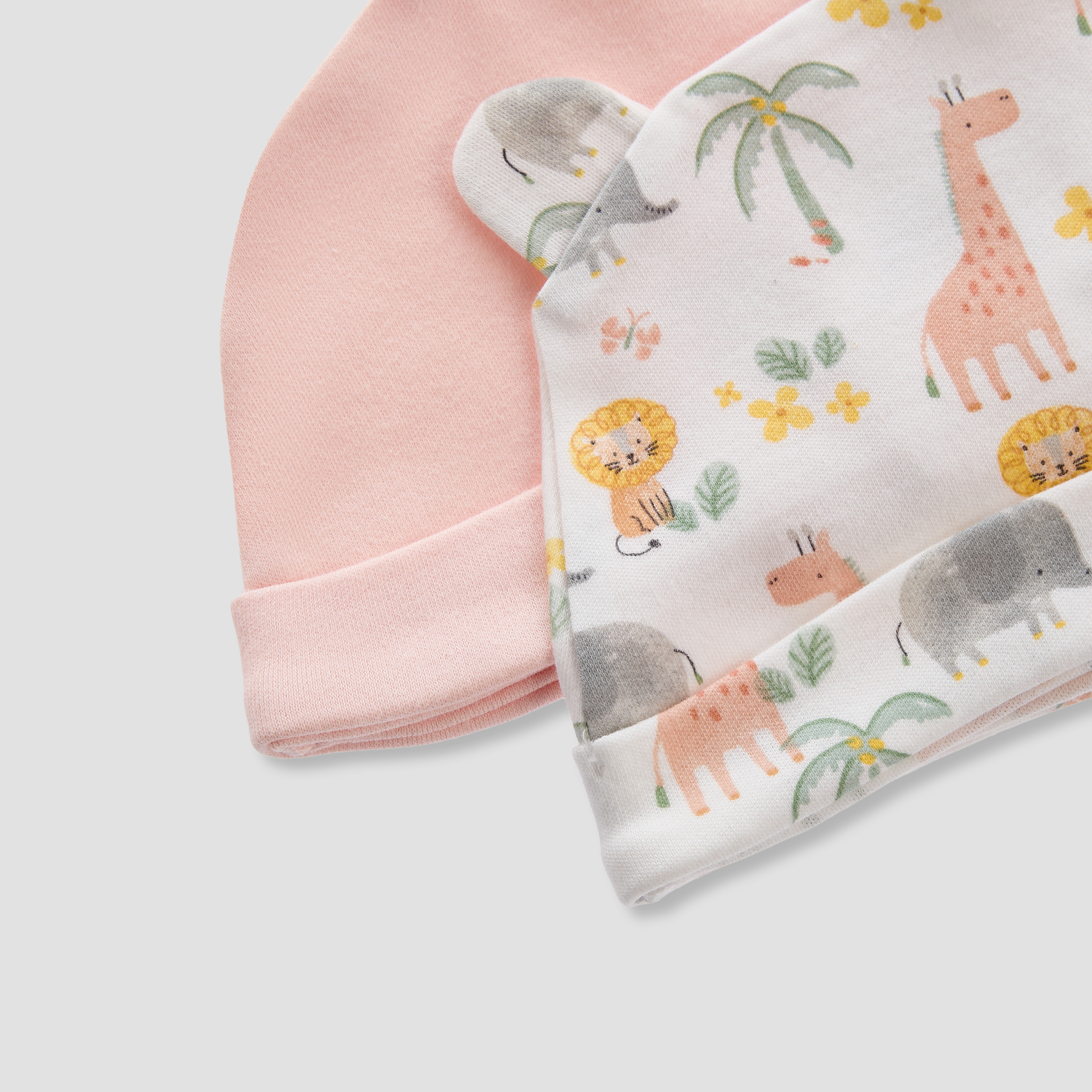Pack of 2 Juniors Cap with Assorted Design-baby-girls-accessories-caps-image-7