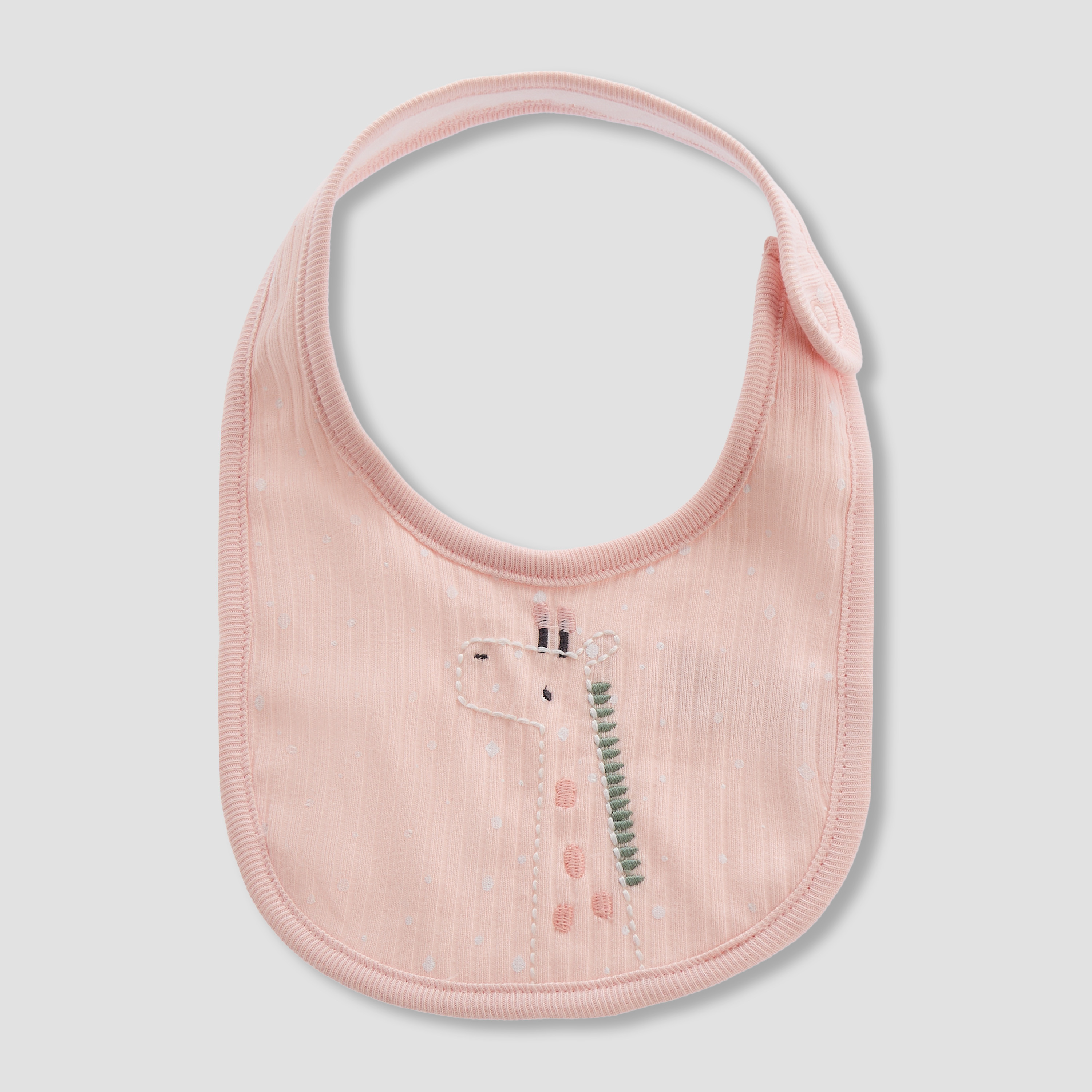 Pack of 2 Juniors Baby Bib with Safari Design-baby-feeding-bibs-image-2