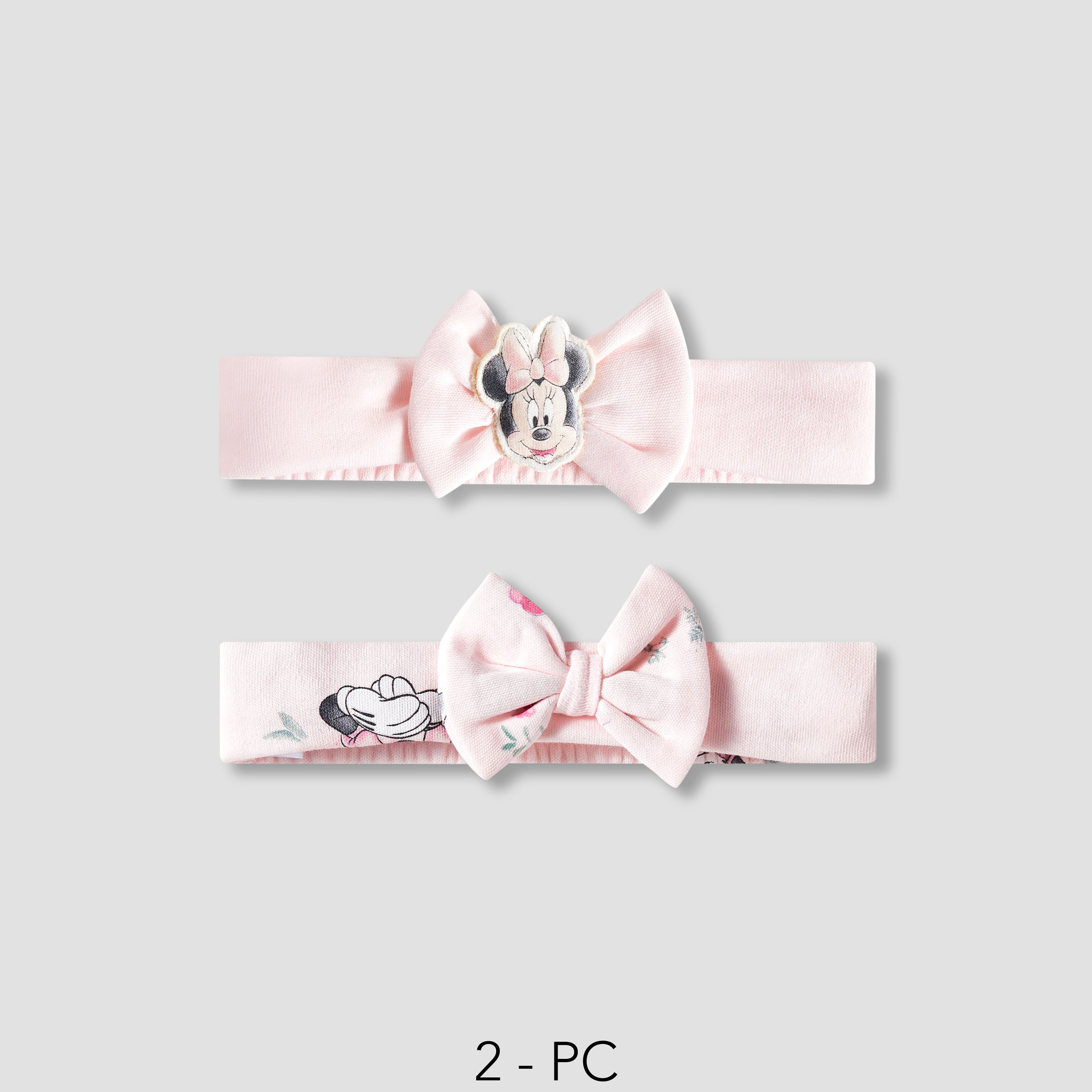 Pack of 2 Disney Hairband with Minnie Mouse Print-baby-girls-accessories-hairaccessories-image-1