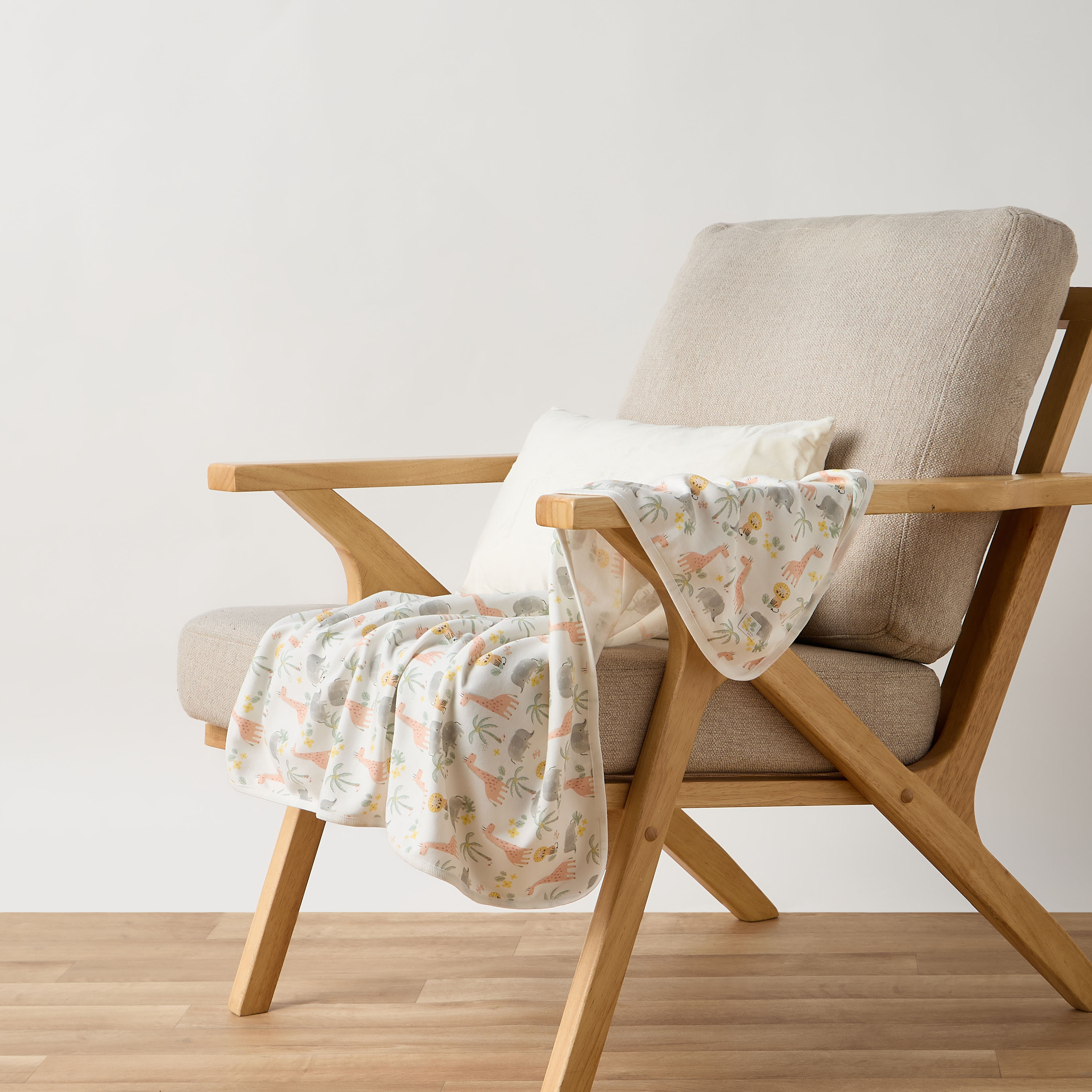Juniors Receiving Blanket with Safari Print-baby-nursery-blanketsandswaddles-receivingblankets-image-2