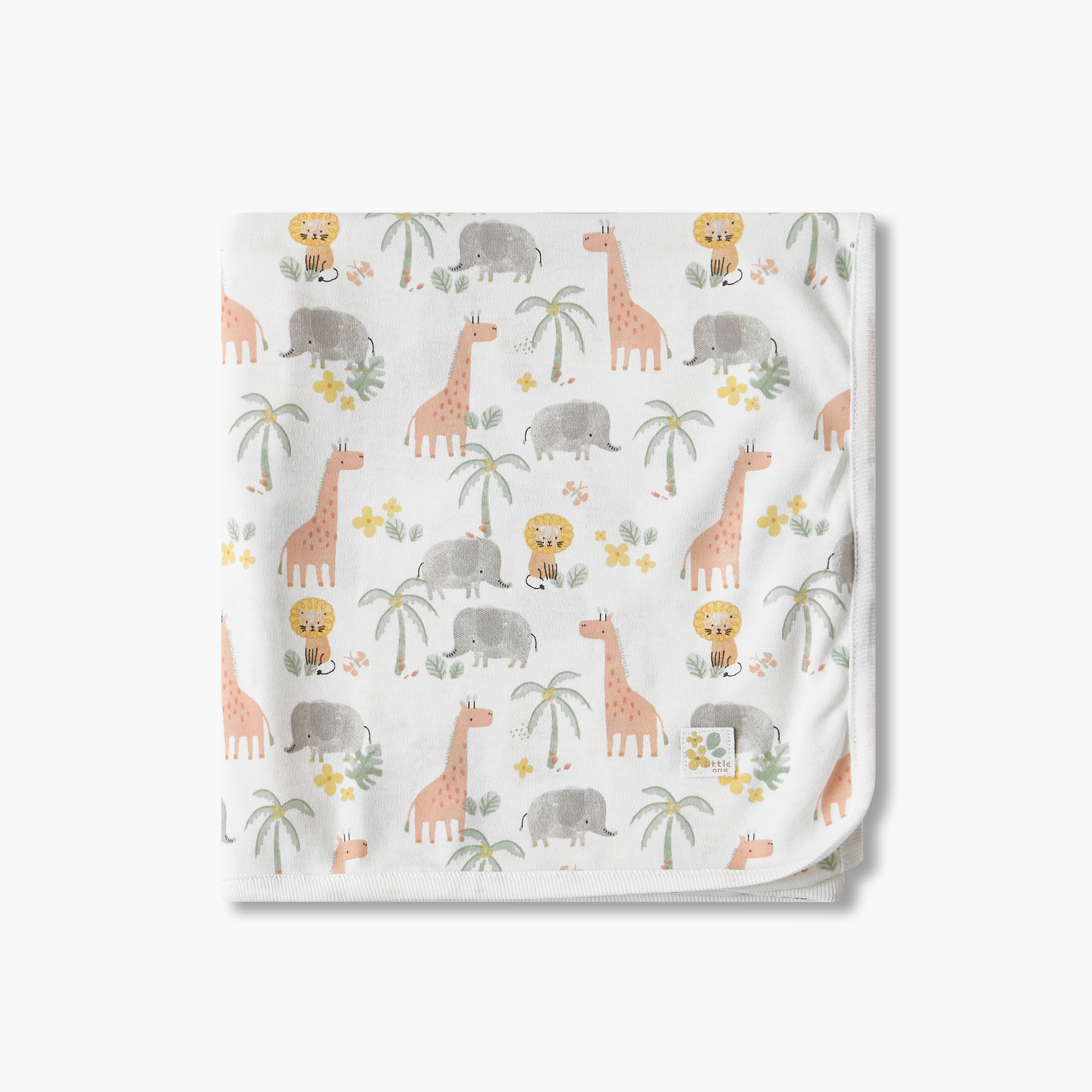 Juniors Receiving Blanket with Safari Print-baby-nursery-blanketsandswaddles-receivingblankets-image-3