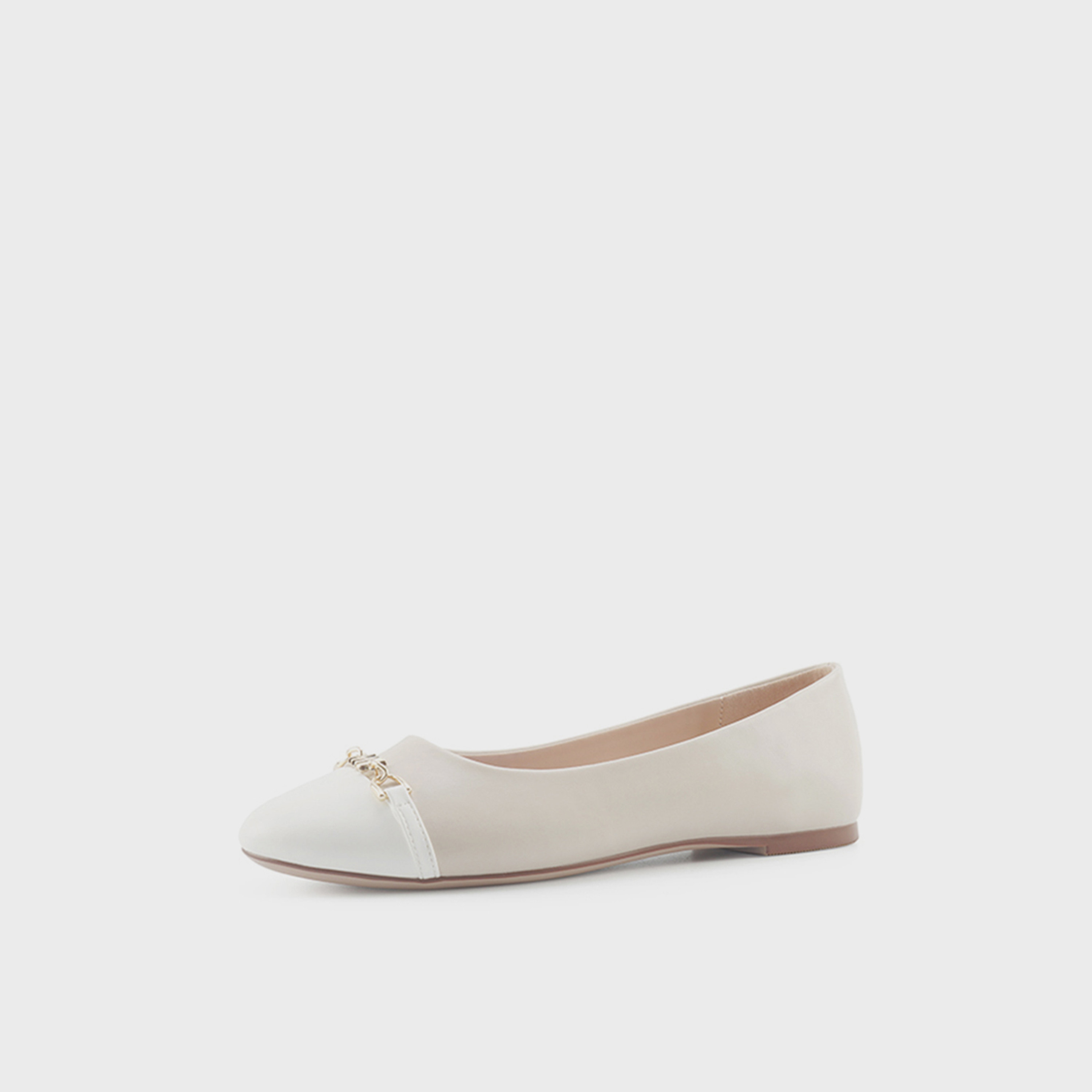 ناين ويست - حذاء باليرينا مسطح نسائي سهل الارتداء ذو ​​مقدمة مستديرة | BECLAN-6FX-women-shoes-ballerinas-image-1