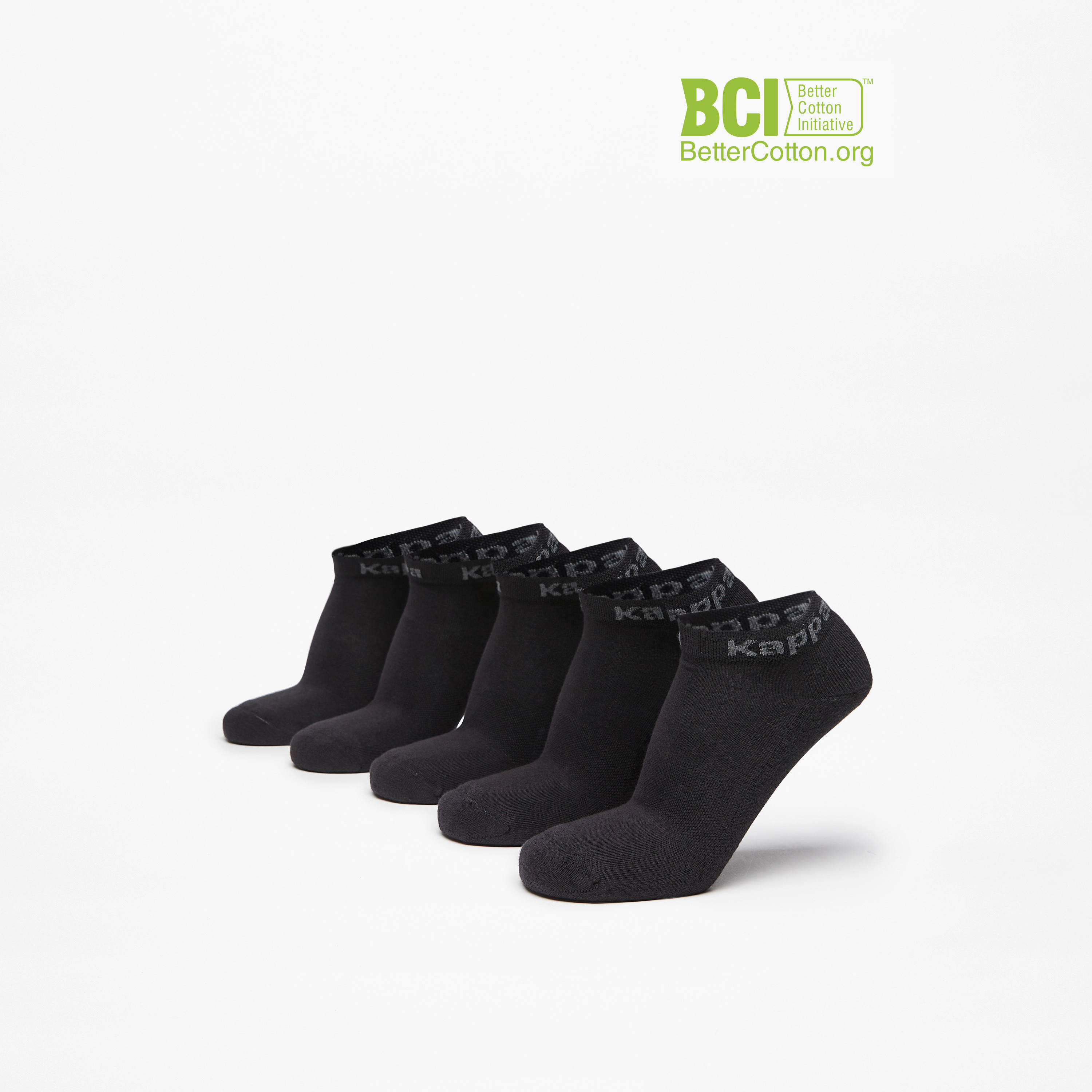 طقم جوارب موسّدة 5 أزواج بطول الكاحل وطبعات من كابا -men-socks-image-1