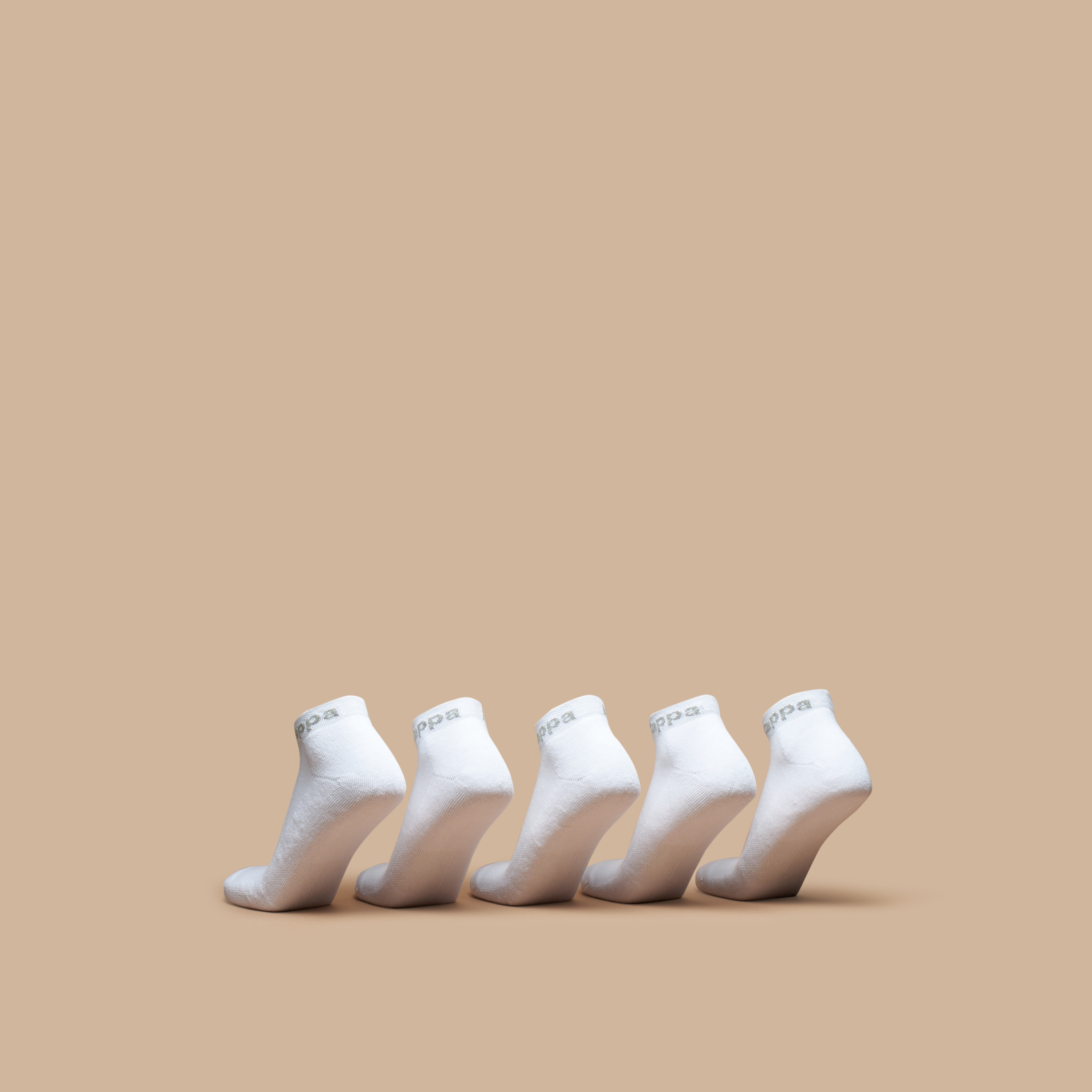 طقم جوارب موسّدة 5 أزواج بطول الكاحل وطبعات من كابا -men-socks-image-3