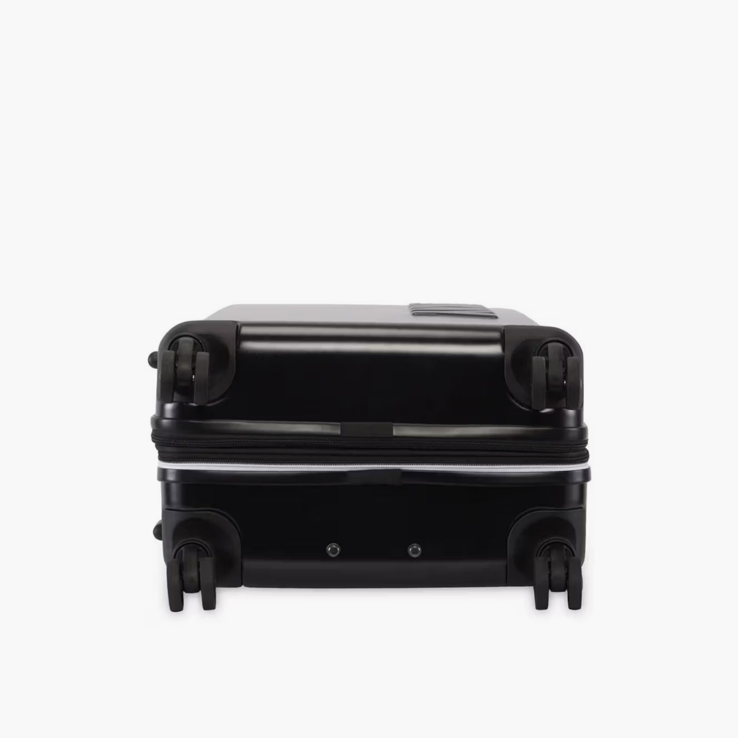 DKNY Logo Embossed Hardcase Luggage Trolley with Retractable Handle - 24 inches Check-In Bag-travel-luggagesandbags-luggage-image-6