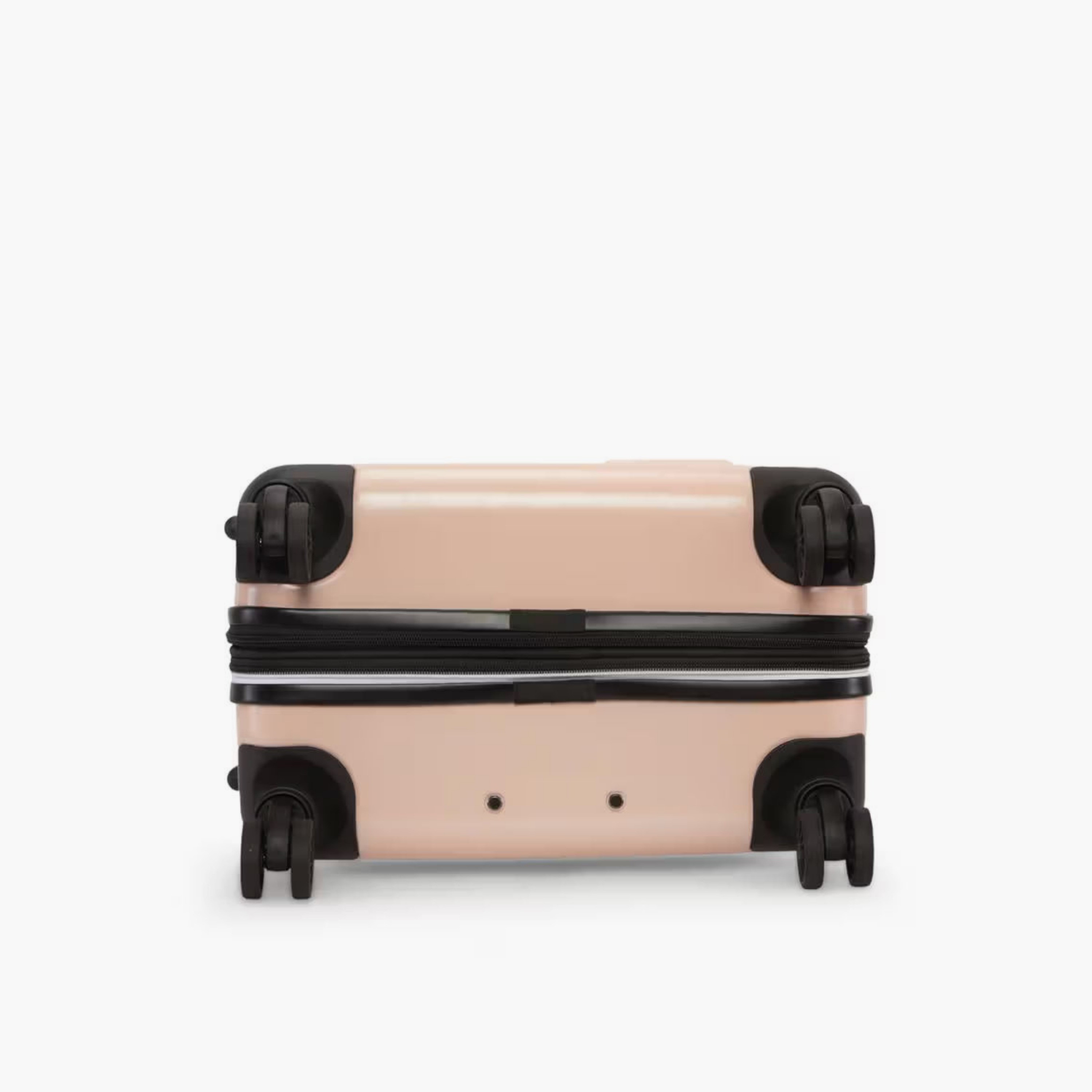DKNY Logo Embossed Hardcase Luggage Trolley with Retractable Handle - 24 inches Check-In Bag-travel-luggagesandbags-luggage-image-6