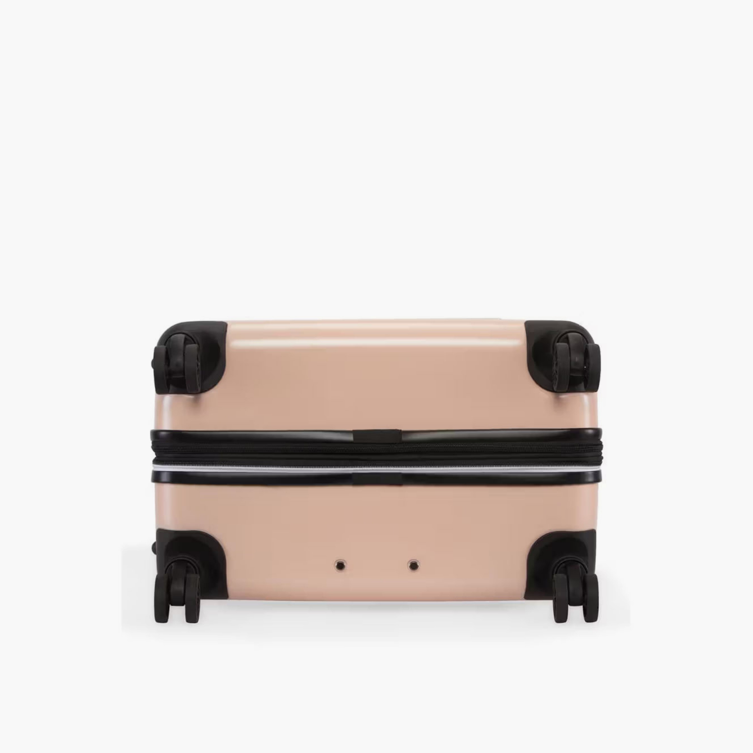 DKNY Logo Embossed Hardcase Luggage Trolley with Retractable Handle - 28 inches Check-In Bag-travel-luggagesandbags-luggage-image-6