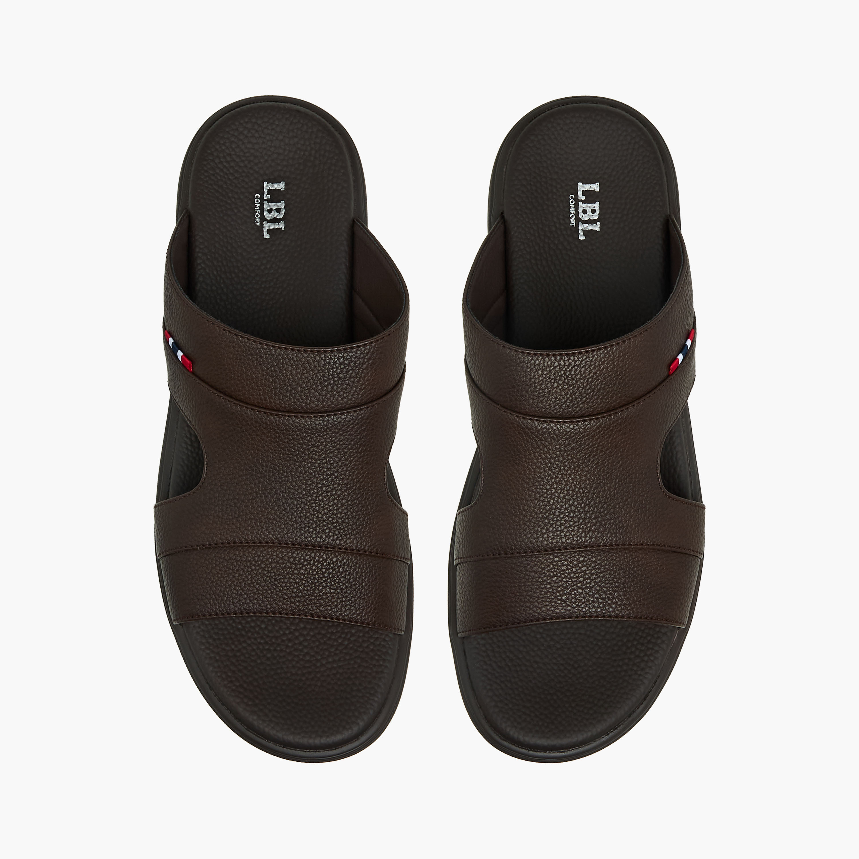 صندل بارز الملمس للرجال من إل بي إل من شو إكسبريس-men-shoes-sandals-image-1