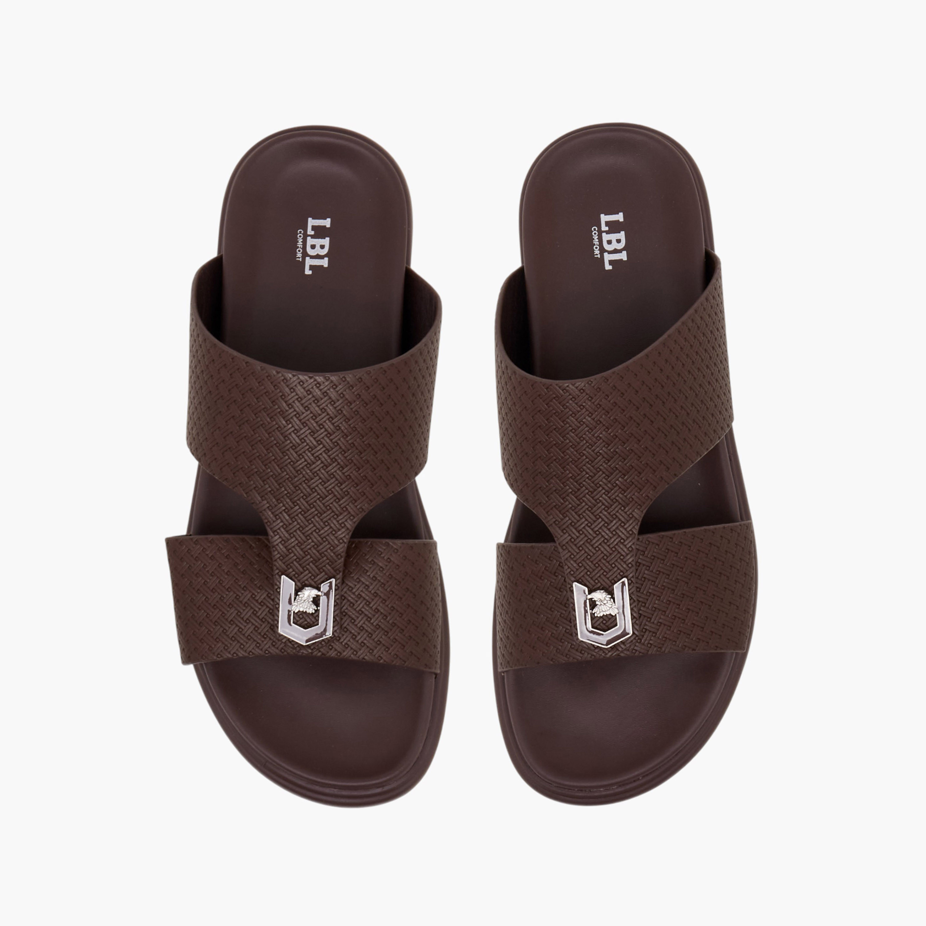 LBL by Shoexpress Men Textured Arabic Sandals-men-shoes-sandals-image-1