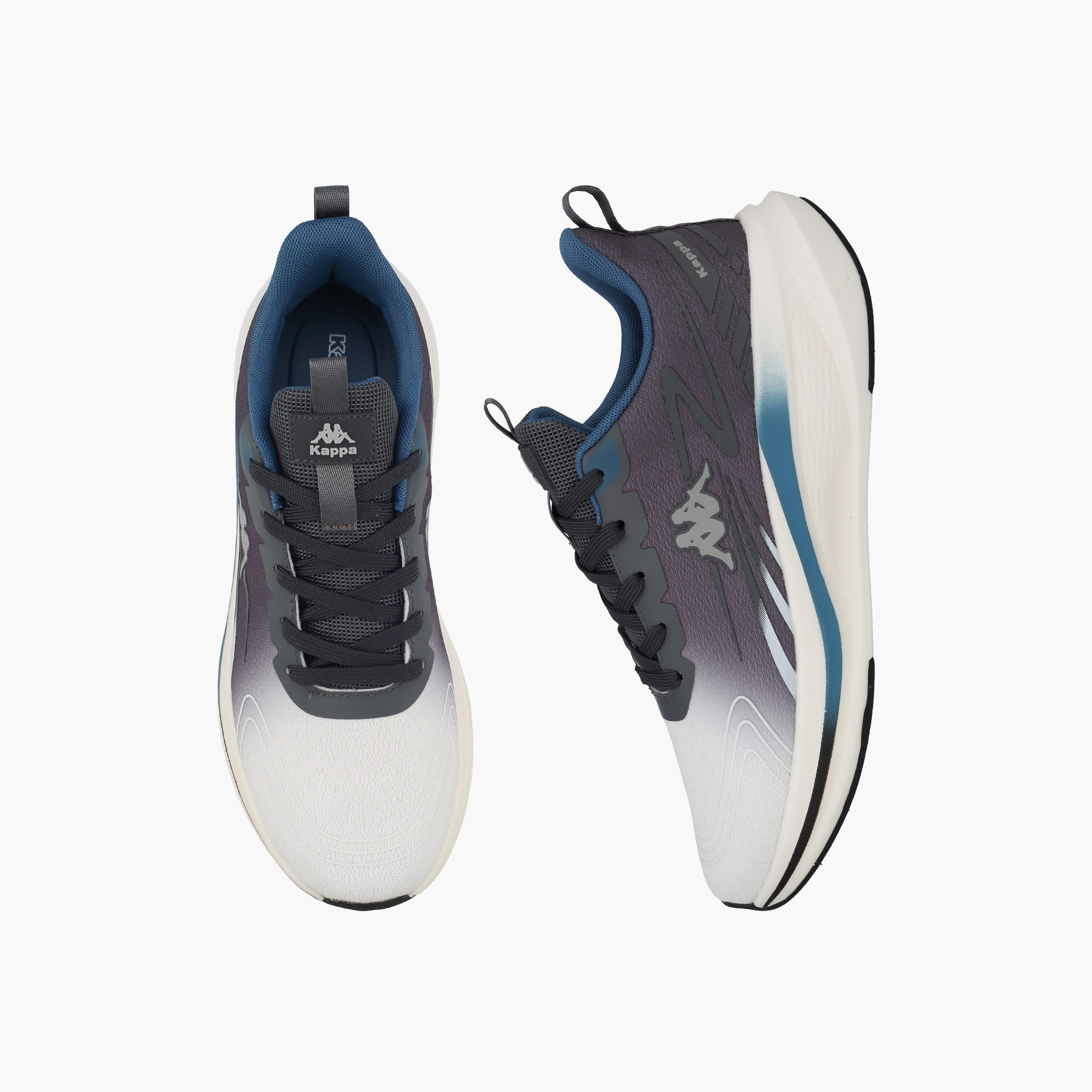 حذاء رياضي بتصميم متدرج اللون ورباط إغلاق للرجال من كابا-sports-boys-shoes-image-1