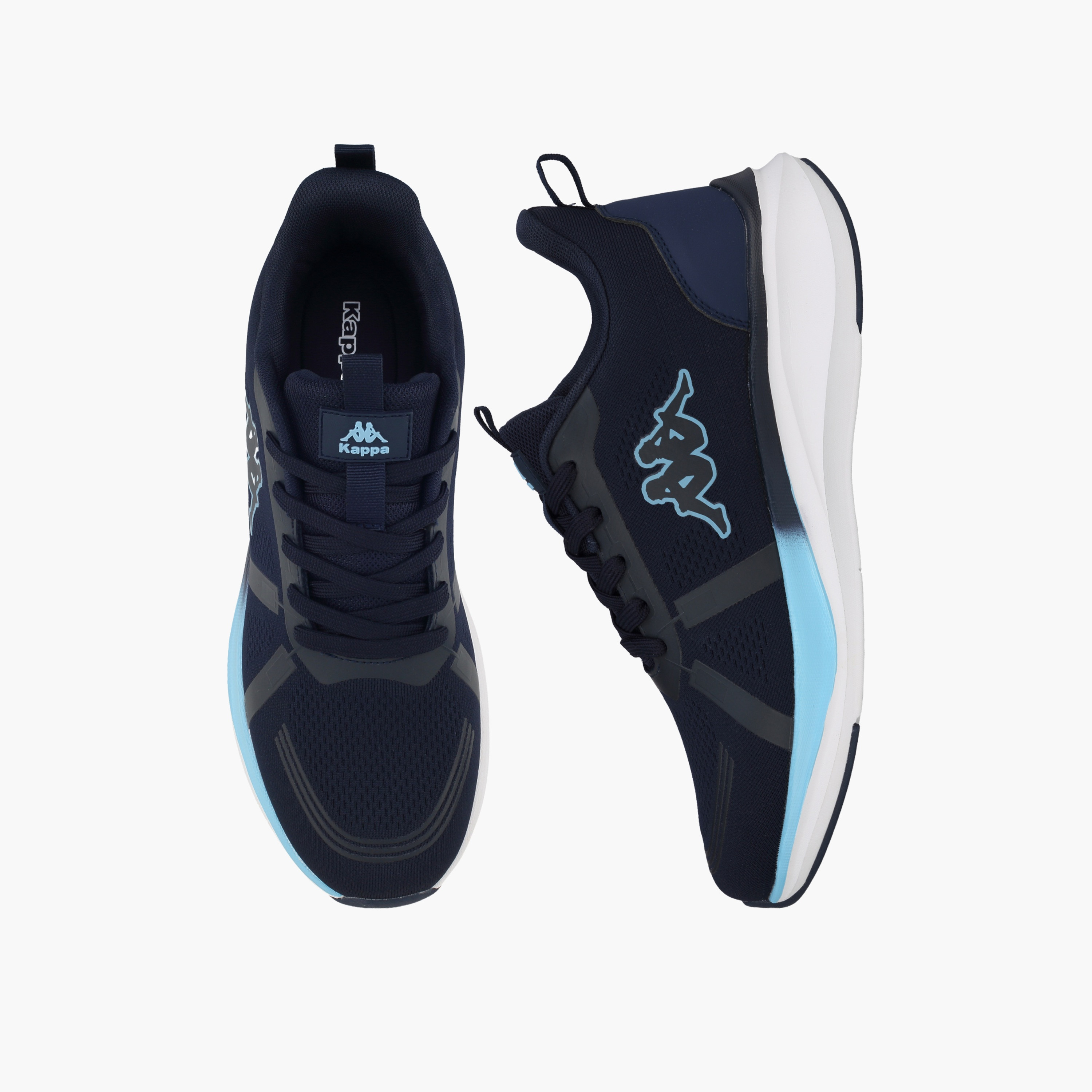 Kappa Men Logo Print Lace-Up Sports Shoes-men-shoes-sneakers-image-1