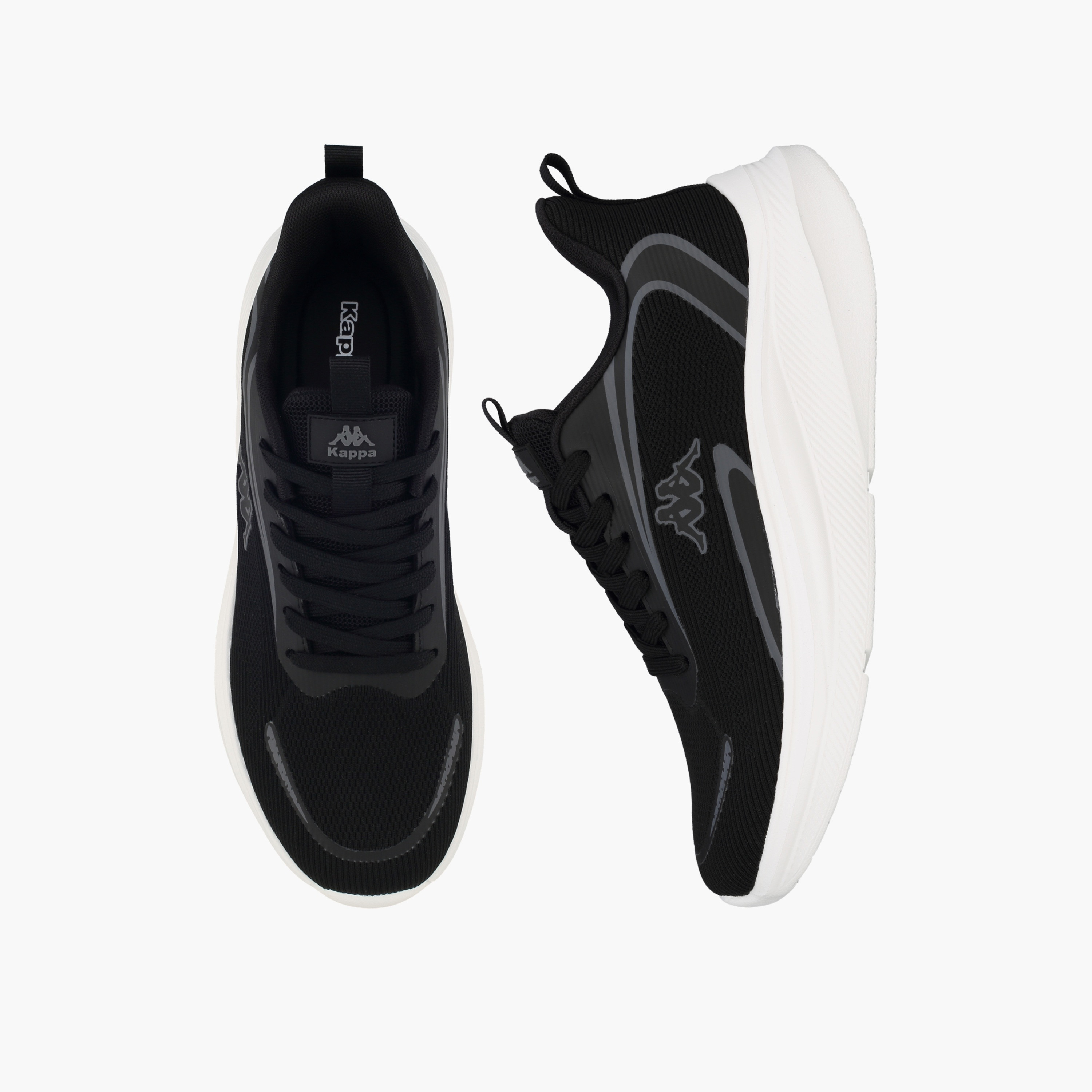 حذاء رياضي للرجال بطبعة شعار ورباط إغلاق من كابا-men-shoes-sneakers-image-1