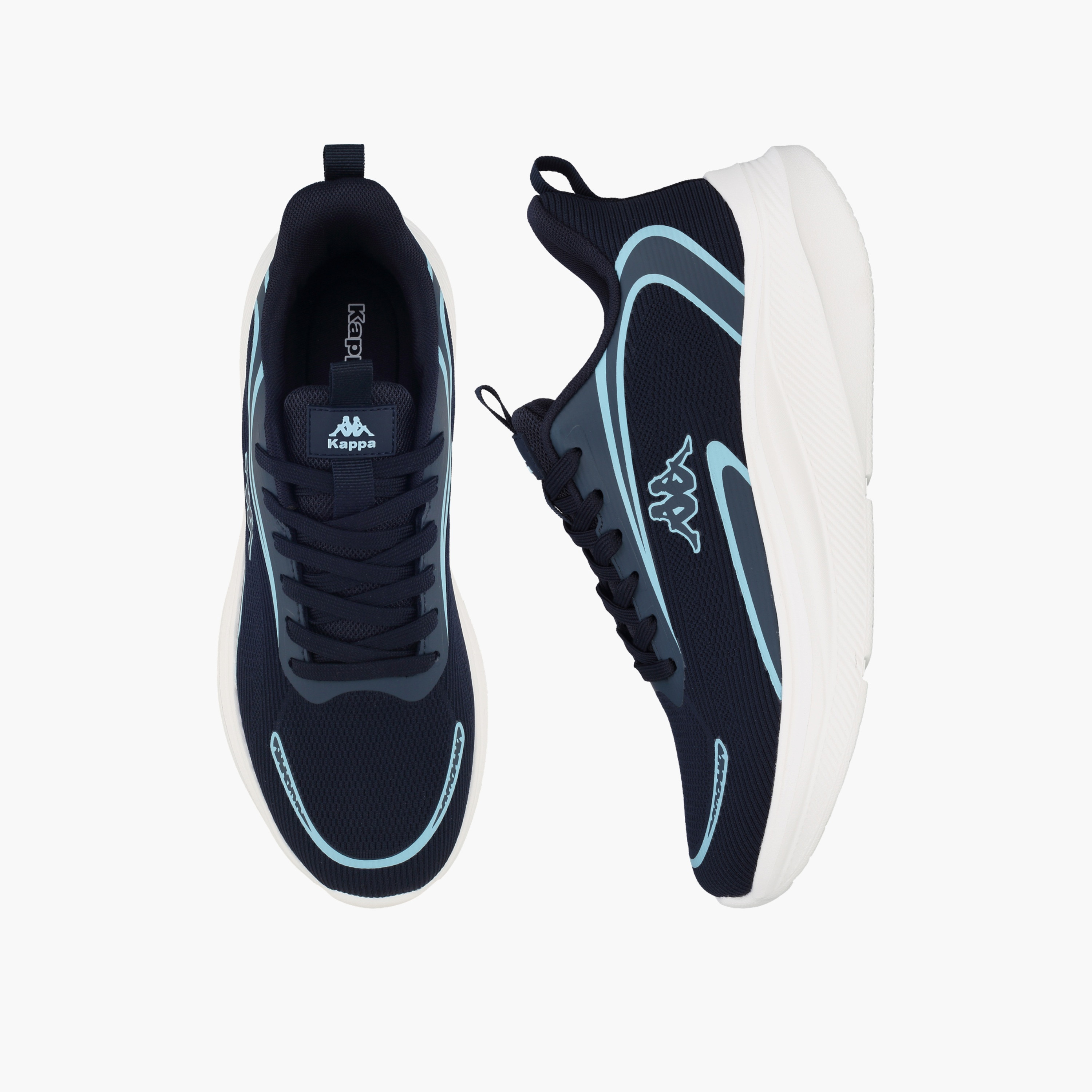 حذاء رياضي للرجال بطبعة شعار ورباط إغلاق من كابا-men-shoes-sneakers-image-1