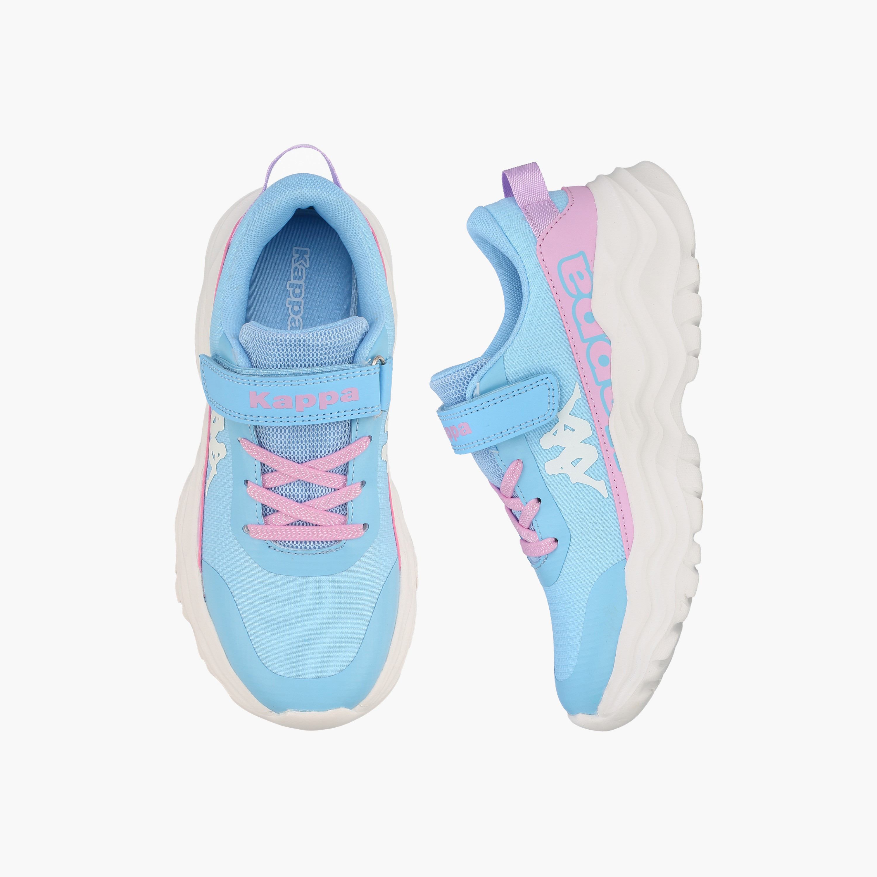 Kappa Girls Hook & Loop Sports Shoes-girls-shoes-sports-image-1