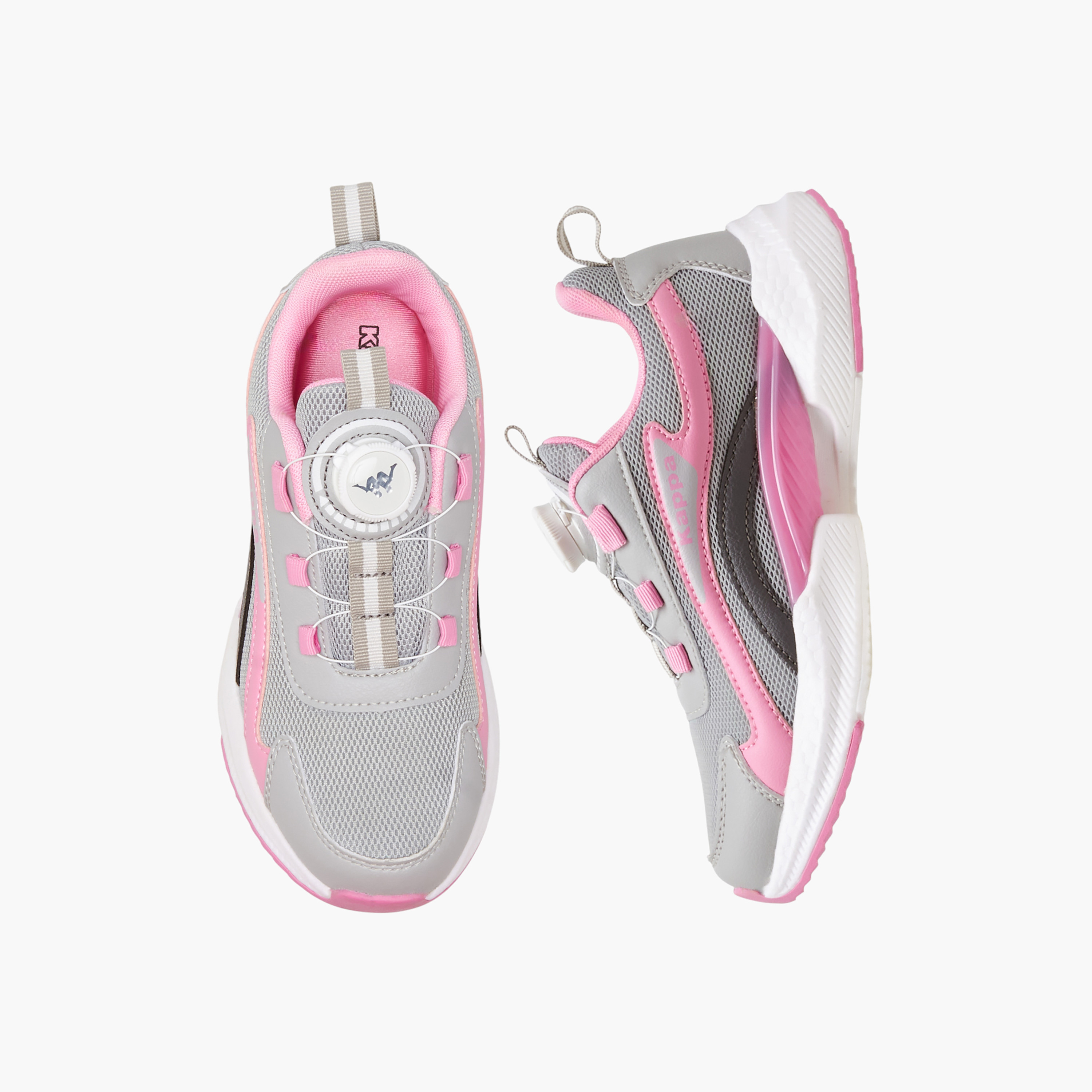 Kappa Girls Hook & Loop Walking Shoes-girls-shoes-sports-image-1