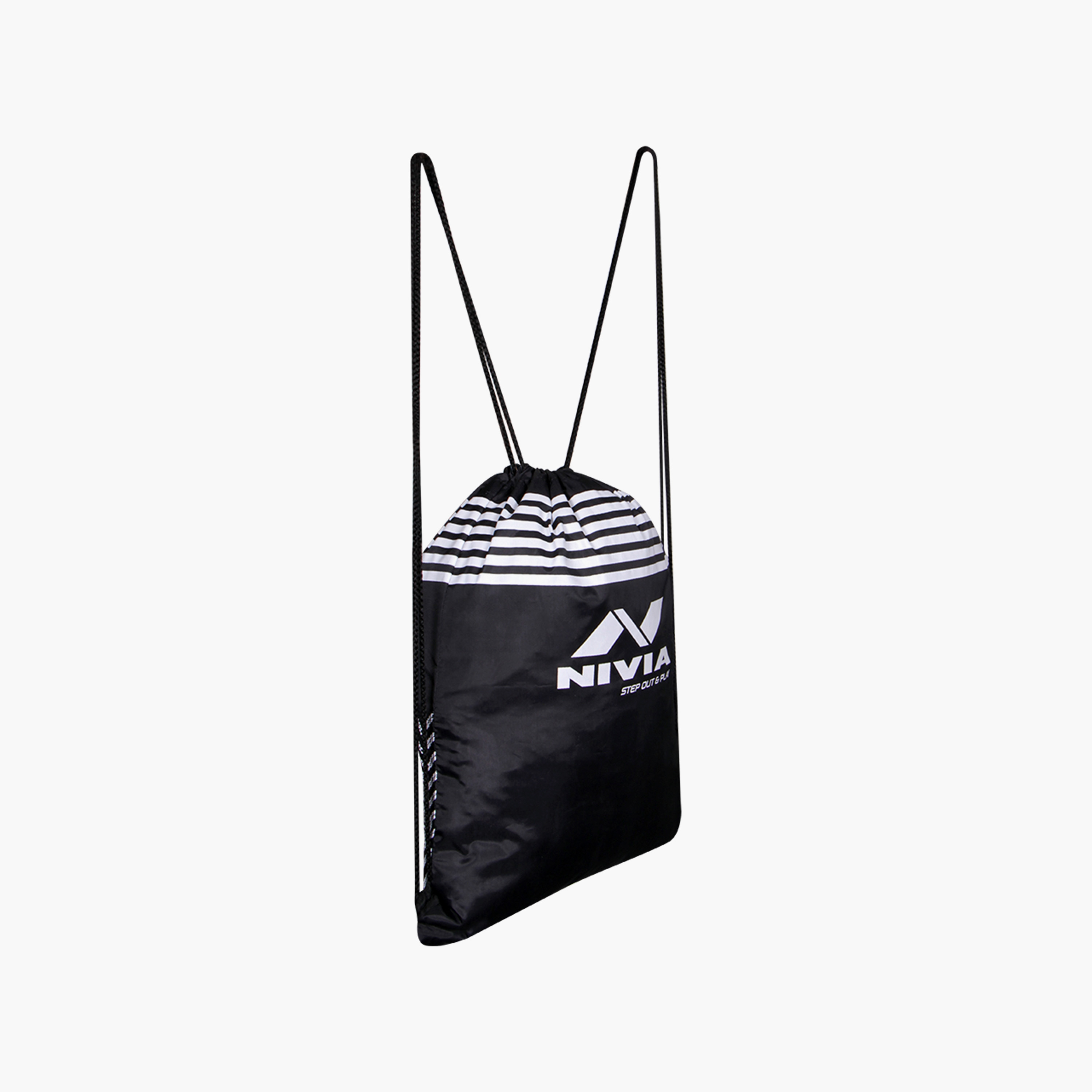 Nivia Ultra String Bag, Black-sports-gear-gym-image-2