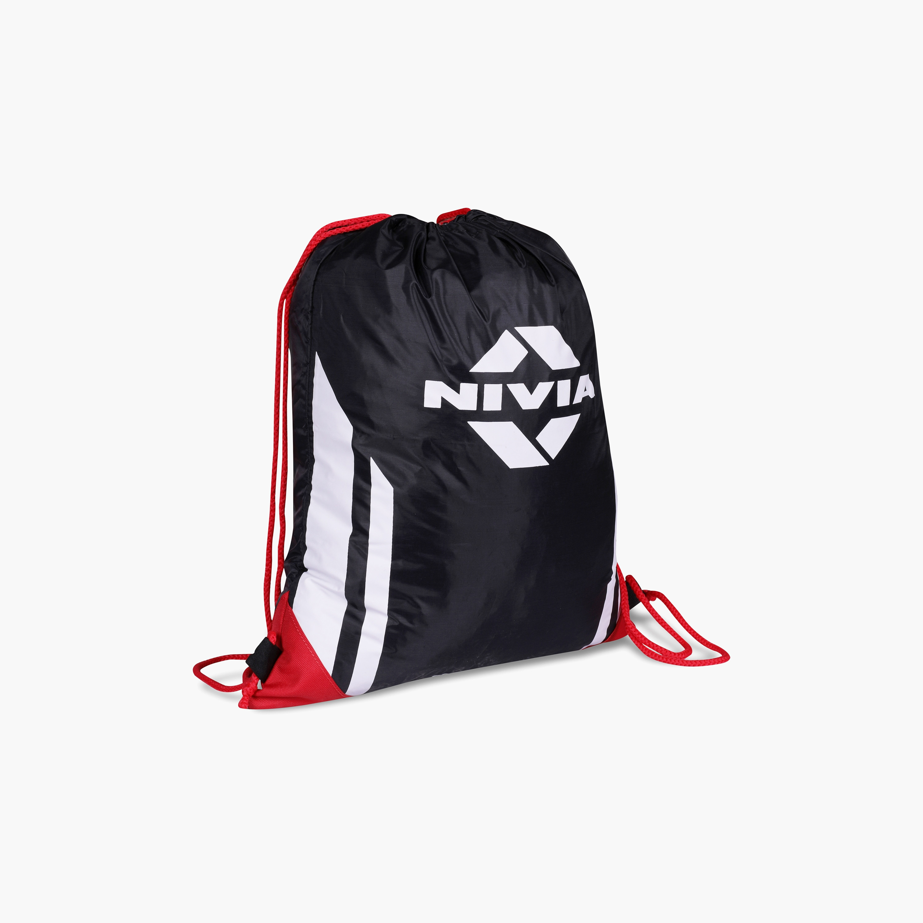 Nivia String Bag, Black-sports-gear-gym-image-2
