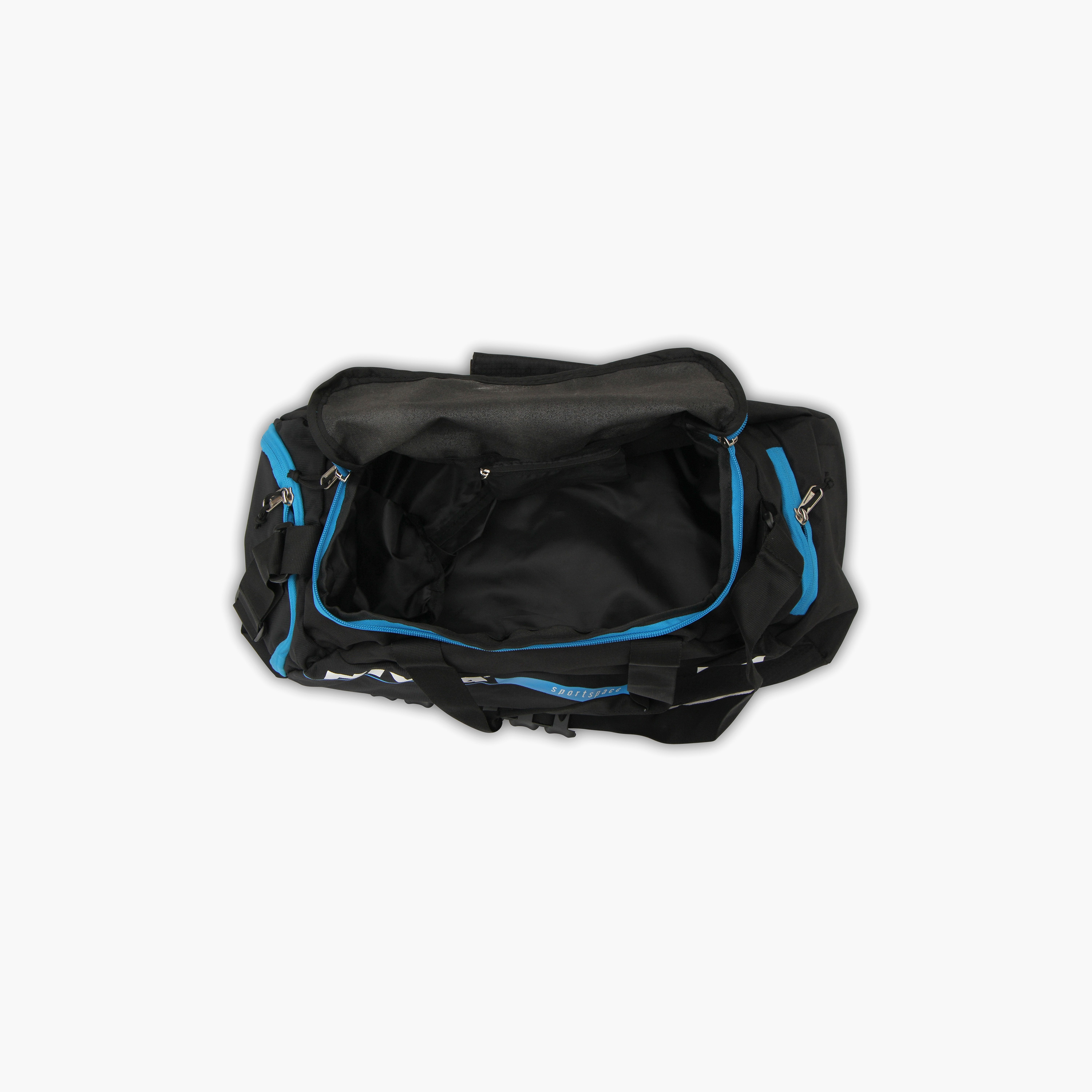 Nivia Sportspace-01 Kids, Black-Blue-sports-gear-gym-image-5