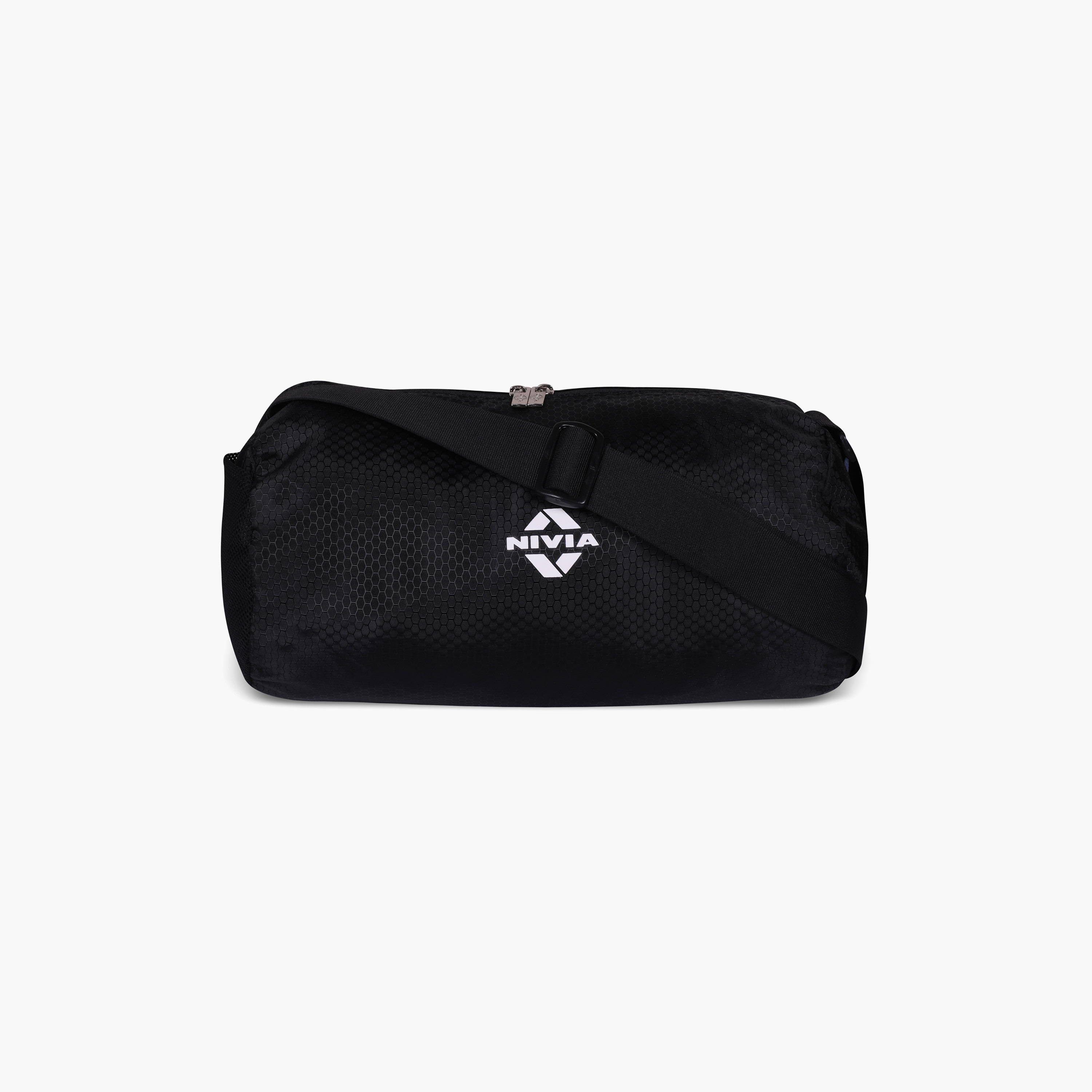 Nivia Basic Duffle Bag, Black-sports-gear-gym-image-7