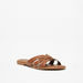 Celeste Women's Textured Slip-On Sandals-Women%27s Flat Sandals-thumbnailMobile-1