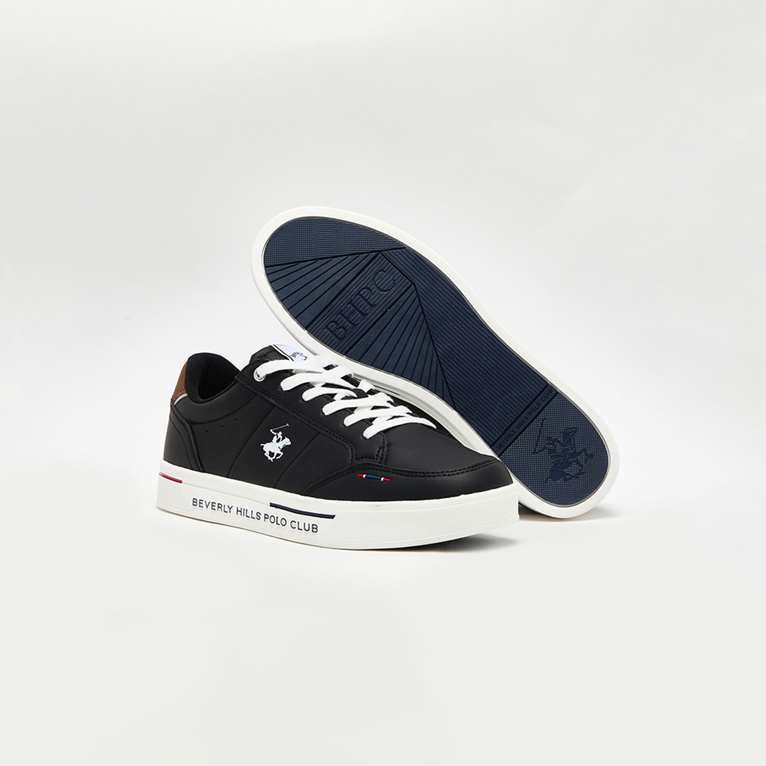 Beverly Hills Polo Club Men's Lace-Up Low Ankle Sneakers | BHM514105-men-shoes-sneakers-image-2