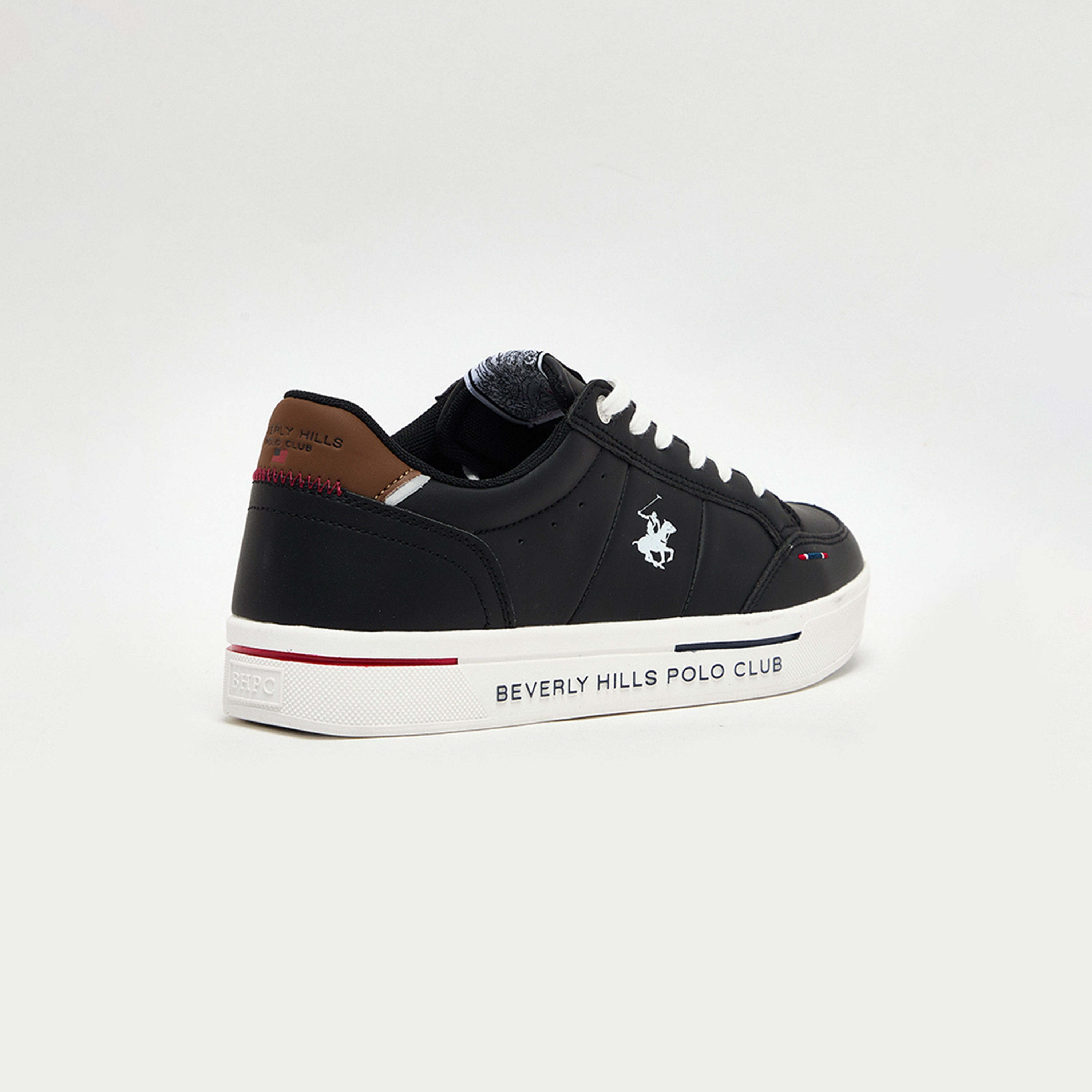 Beverly Hills Polo Club Men's Lace-Up Low Ankle Sneakers | BHM514105-men-shoes-sneakers-image-4