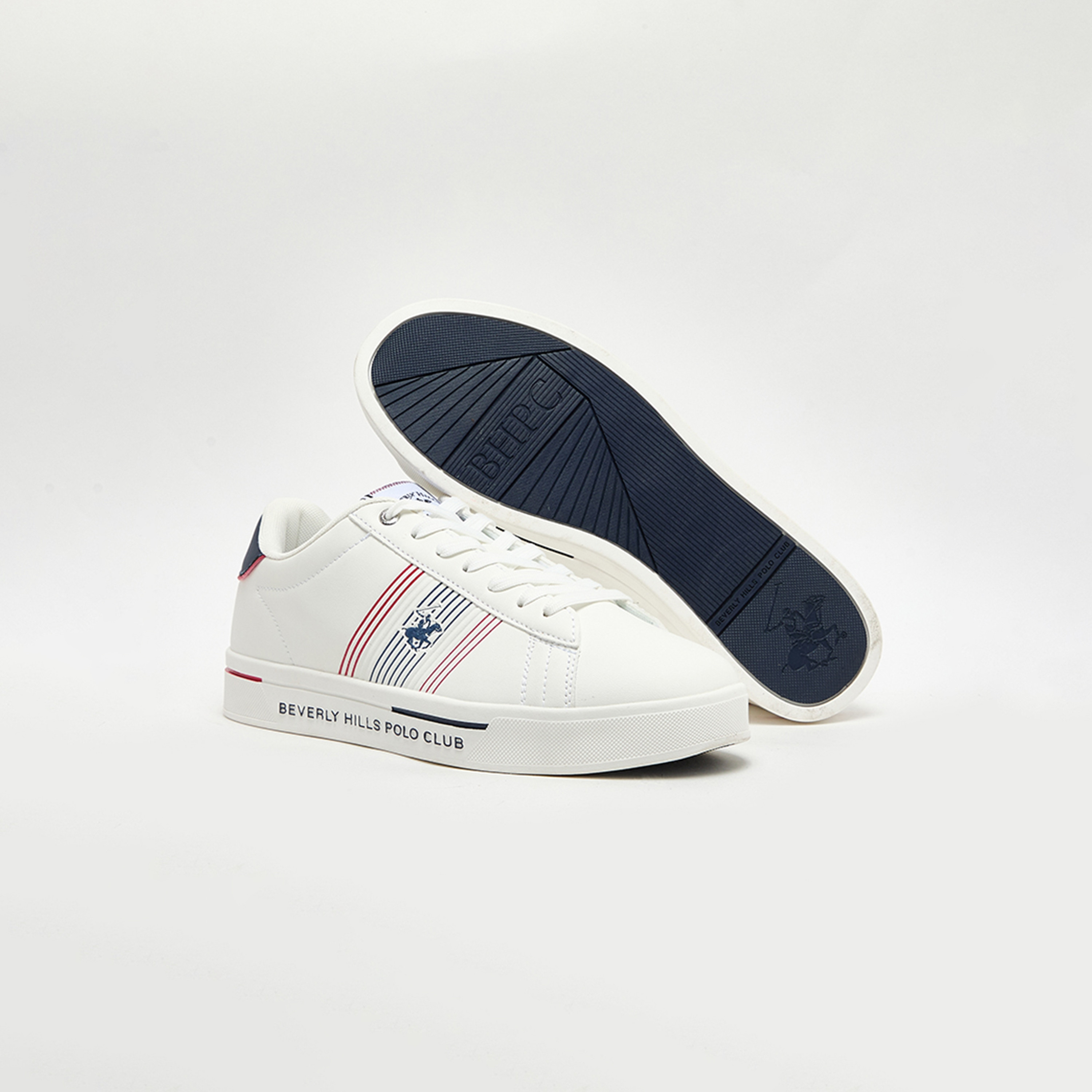 Beverly Hills Polo Club Men's Lace-Up Low Ankle Sneakers | BHM514110-men-shoes-sneakers-image-2