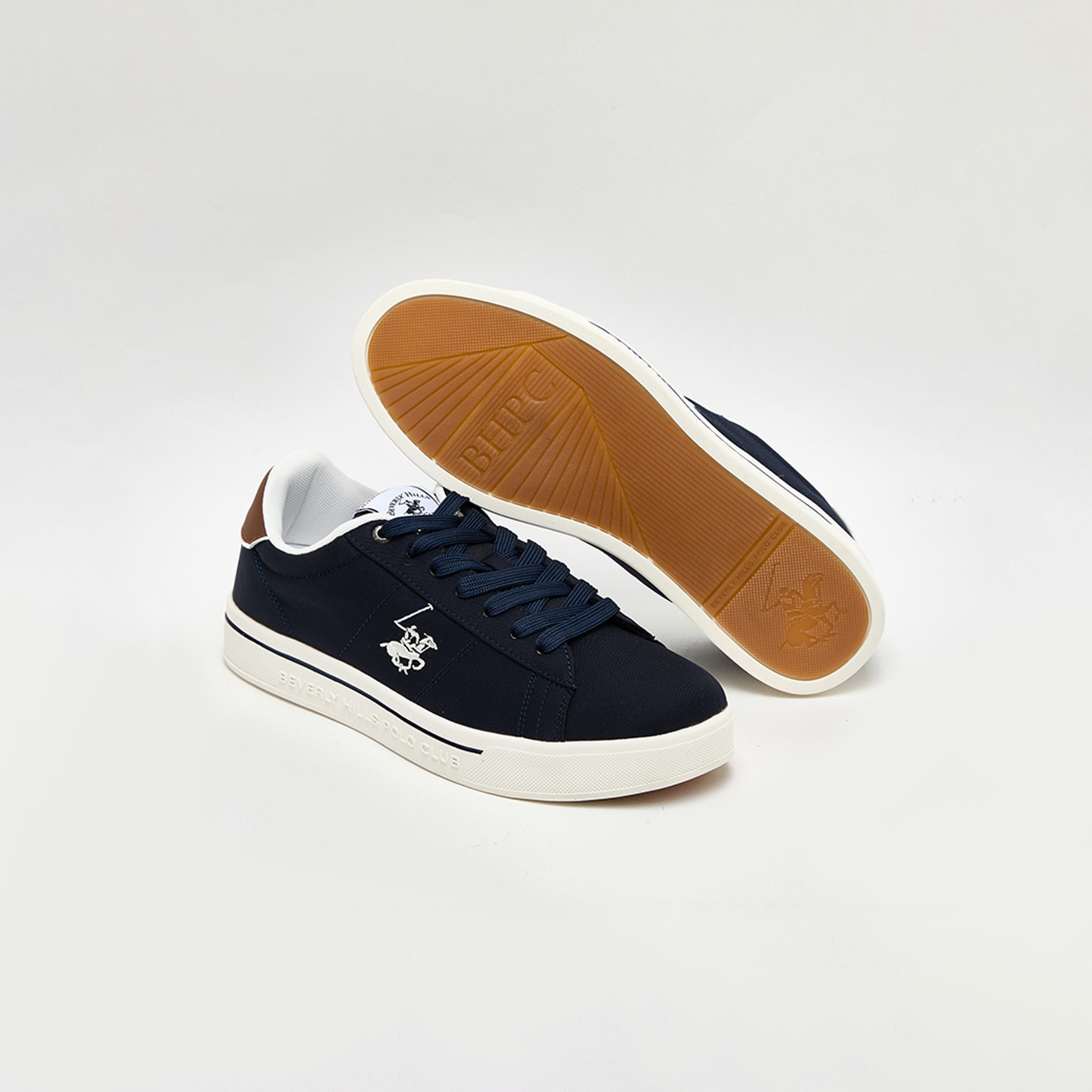 Beverly Hills Polo Club Men's Lace-Up Low Ankle Sneakers | BHM514112-men-shoes-sneakers-image-2