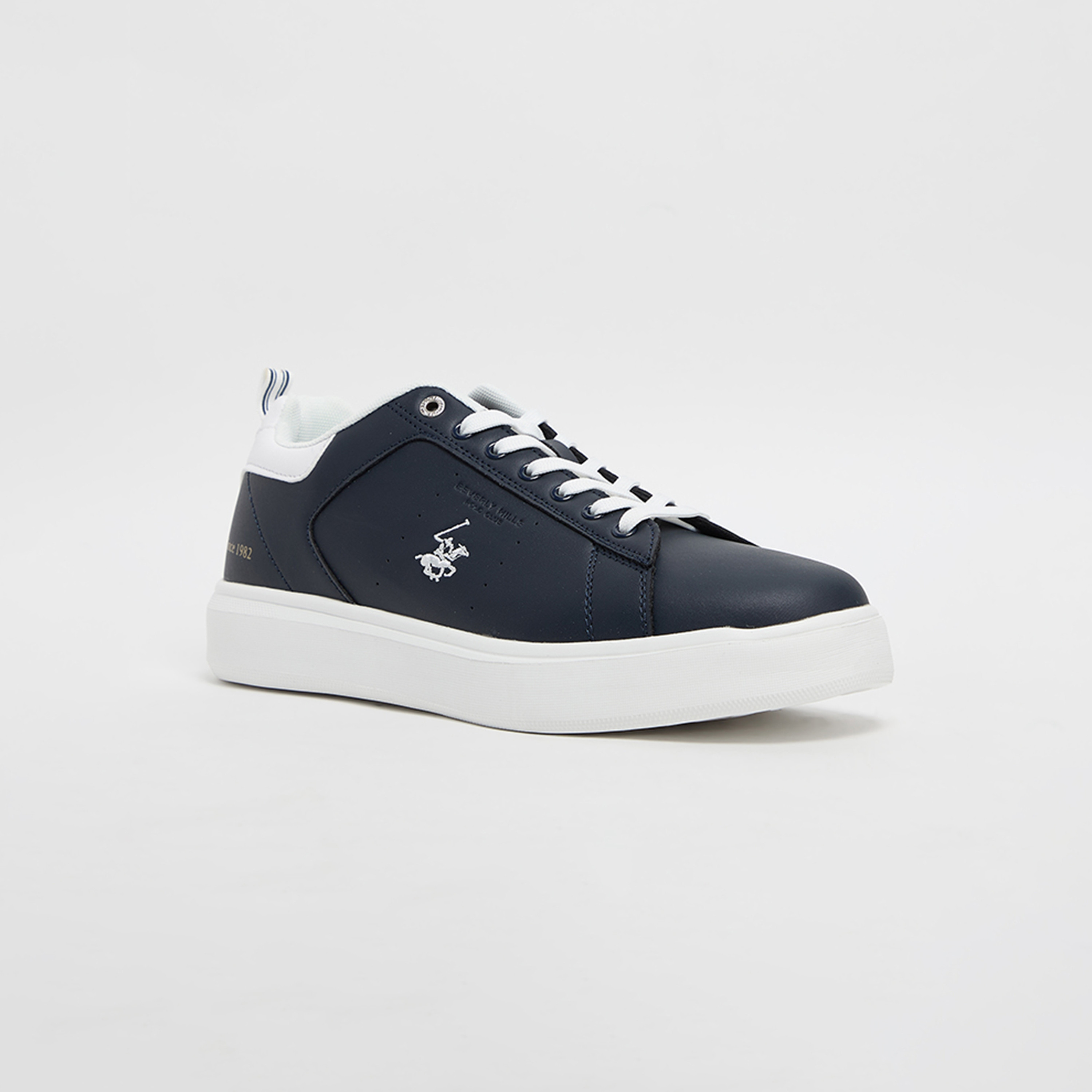 حذاء رياضي رجالي برباط للكاحل من بيفرلي هيلز بولو كلوب | BHM514400-men-shoes-sneakers-image-1