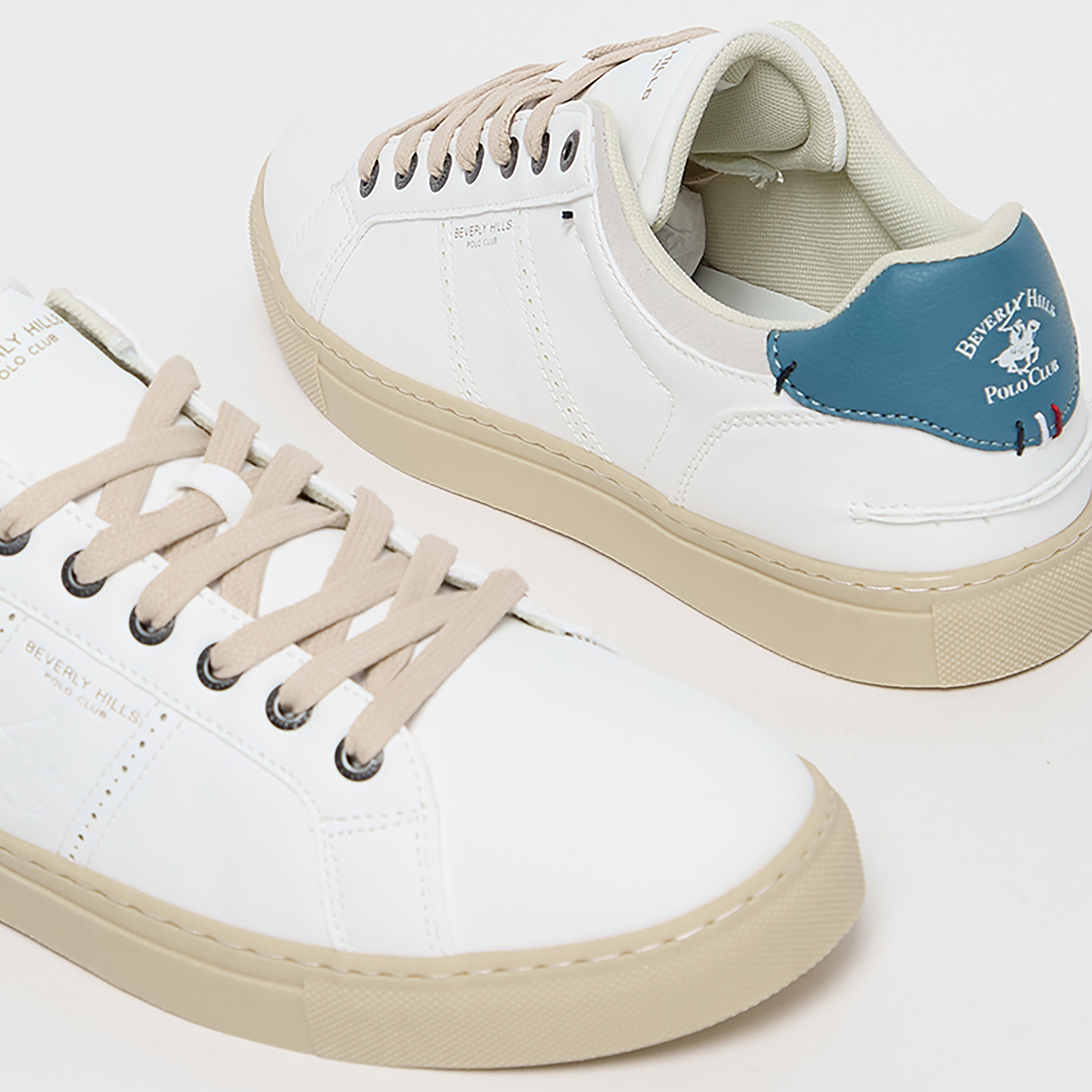 حذاء رياضي برباط منخفض للرجال من بيفرلي هيلز بولو كلوب-men-shoes-sneakers-image-2