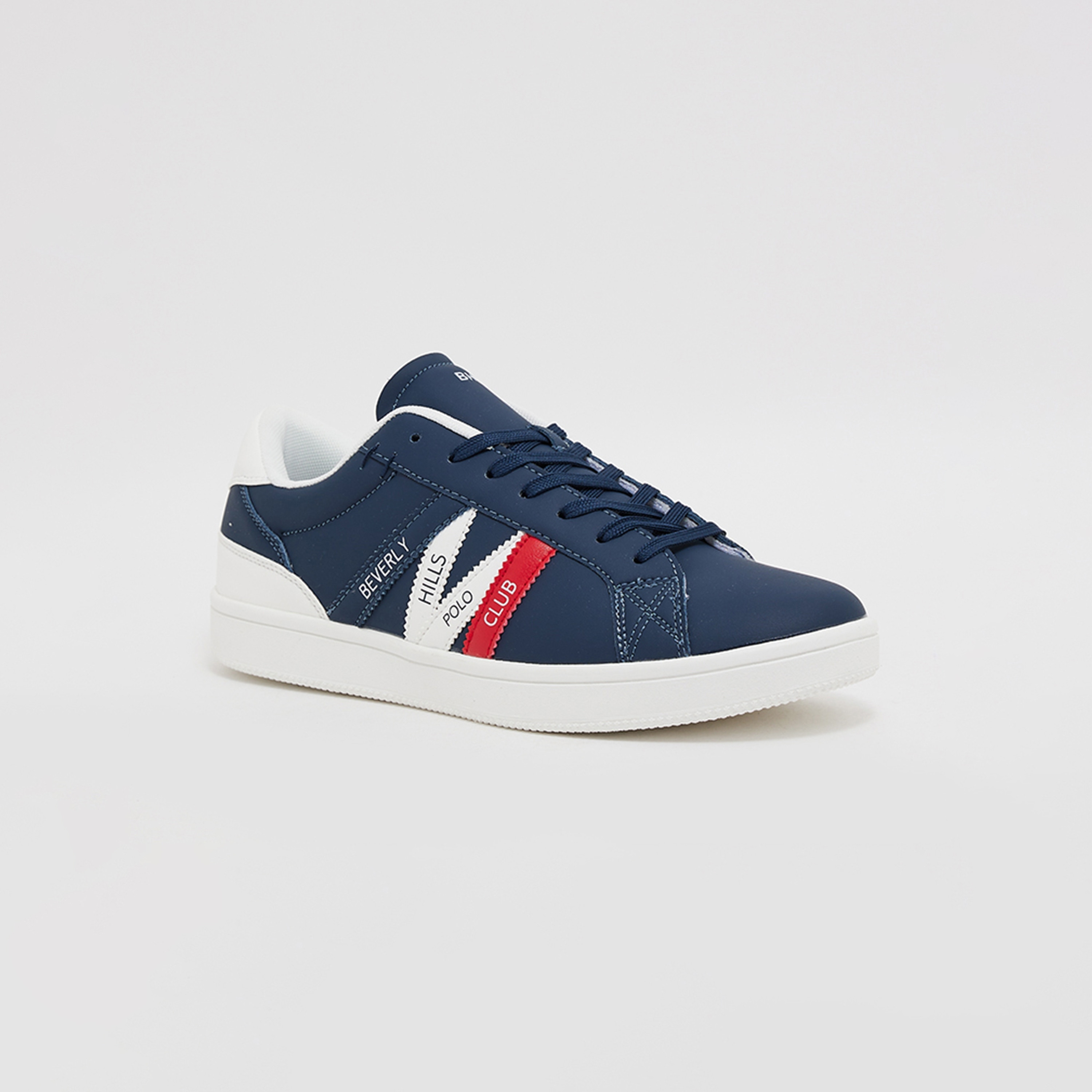 Beverly Hills Polo Club Men's Lace-Up Low Ankle Sneakers | BHPC230411-men-shoes-sneakers-image-1