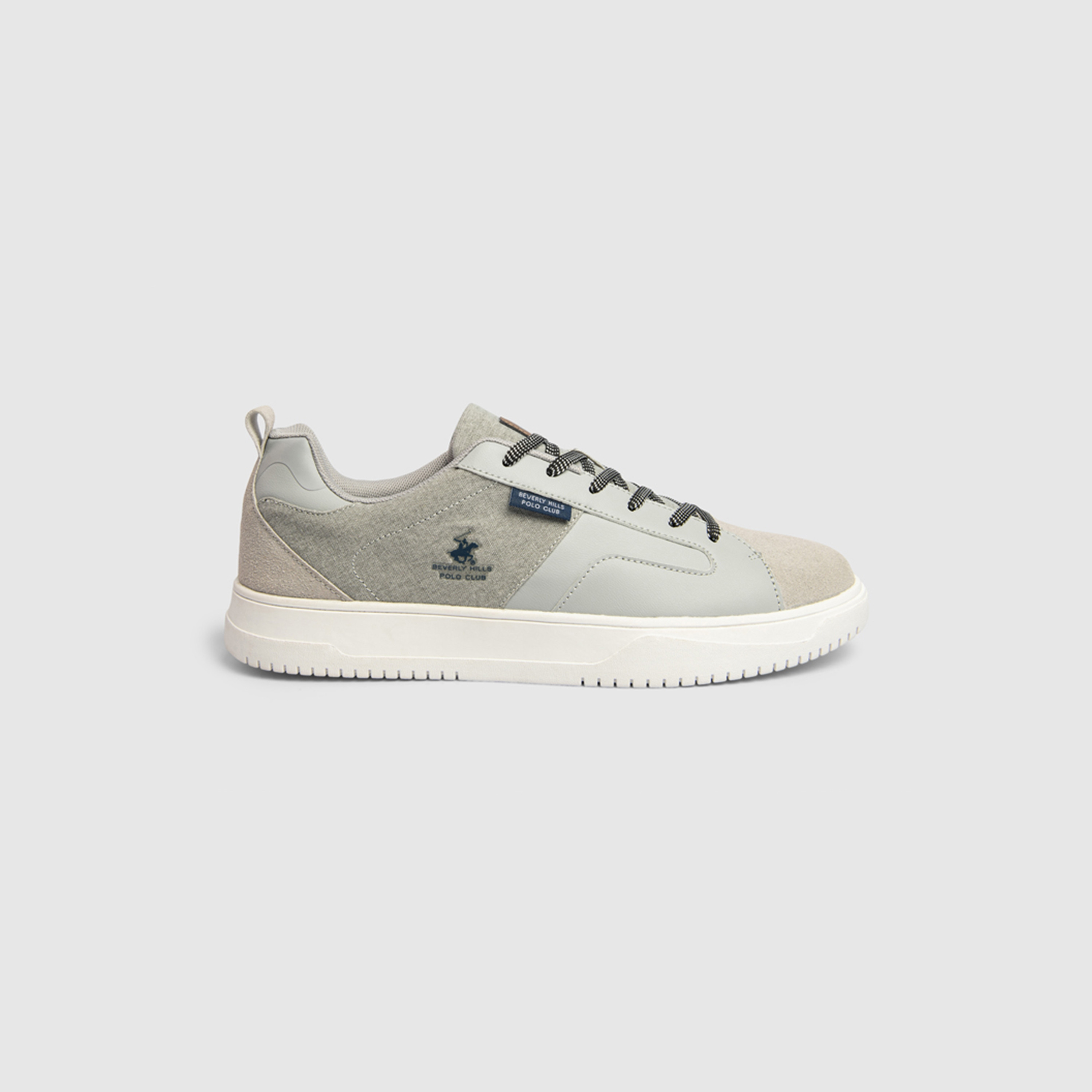 حذاء رياضي رجالي برباط للكاحل من بيفرلي هيلز بولو كلوب | BHPCGJ0514-men-shoes-sneakers-image-1