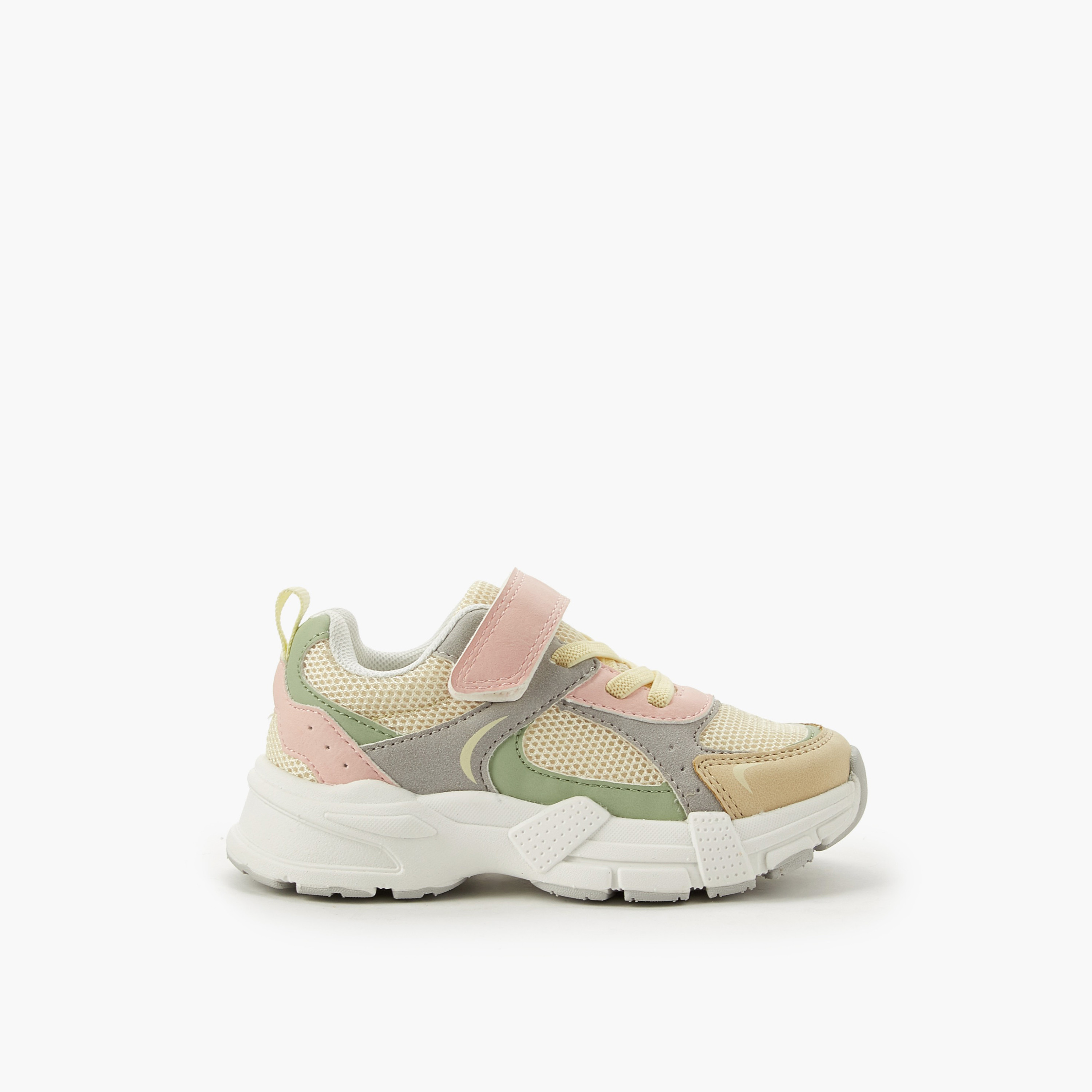 حذاء سنيكرز بشريط إغلاق لاصق للبنات من جونيورز-girls-shoes-sneakers-image-3