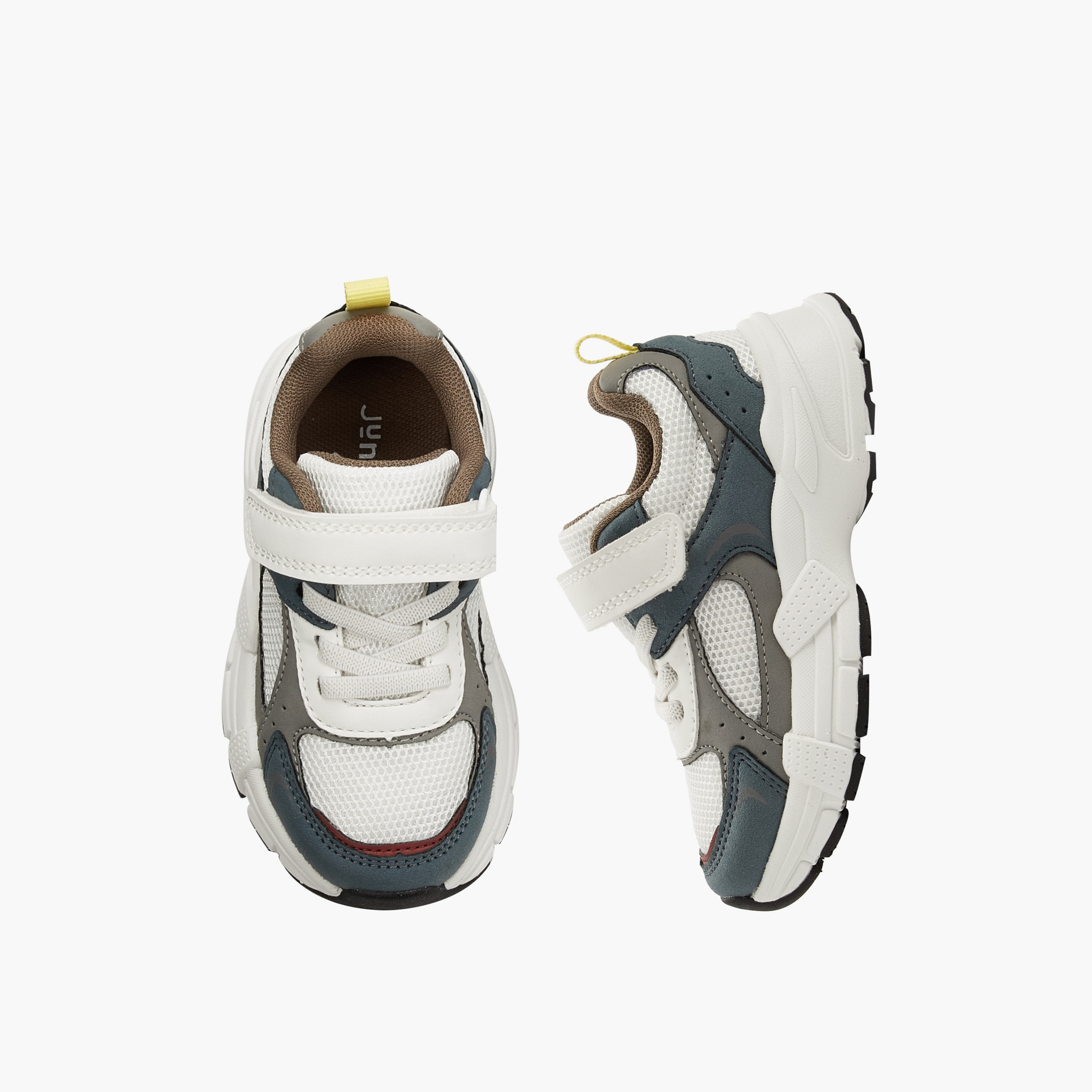 Juniors Boys Hook & Loop Ankle Sneakers-boys-shoes-sneakers-image-1