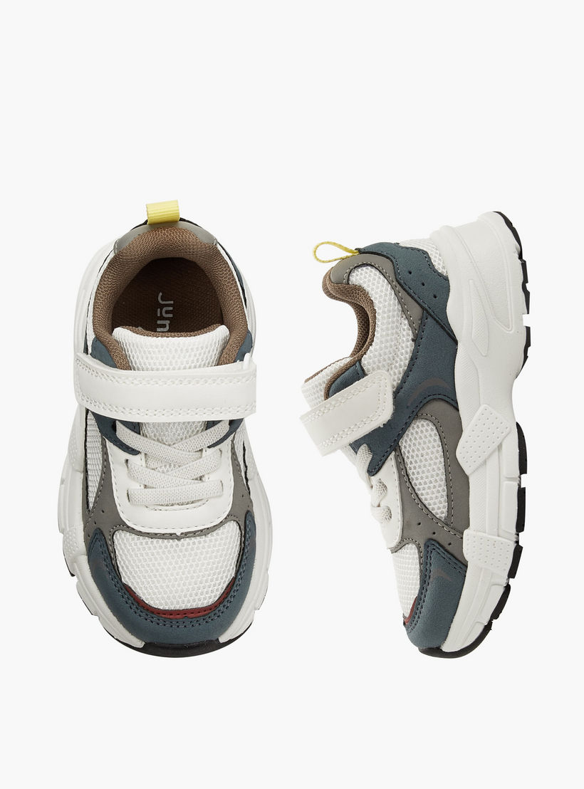 Juniors Boys Hook & Loop Ankle Sneakers-boys-shoes-sneakers-image-1