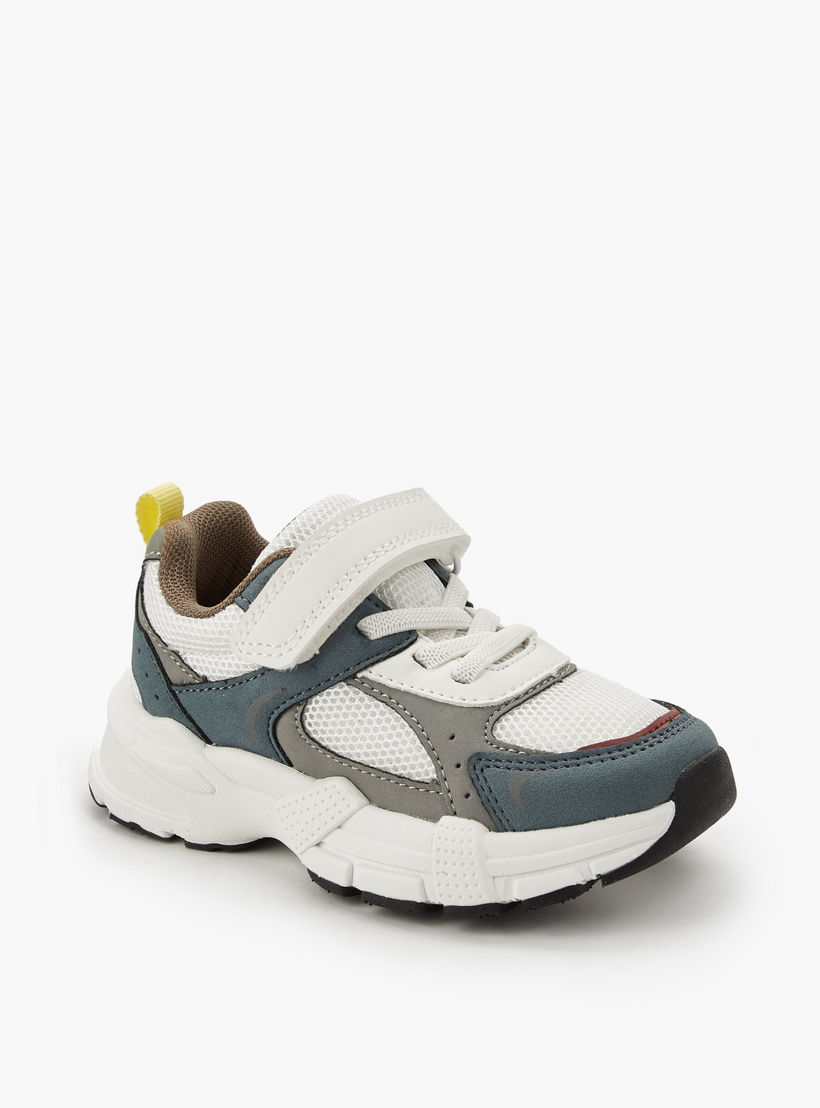 Juniors Boys Hook & Loop Ankle Sneakers-boys-shoes-sneakers-image-2