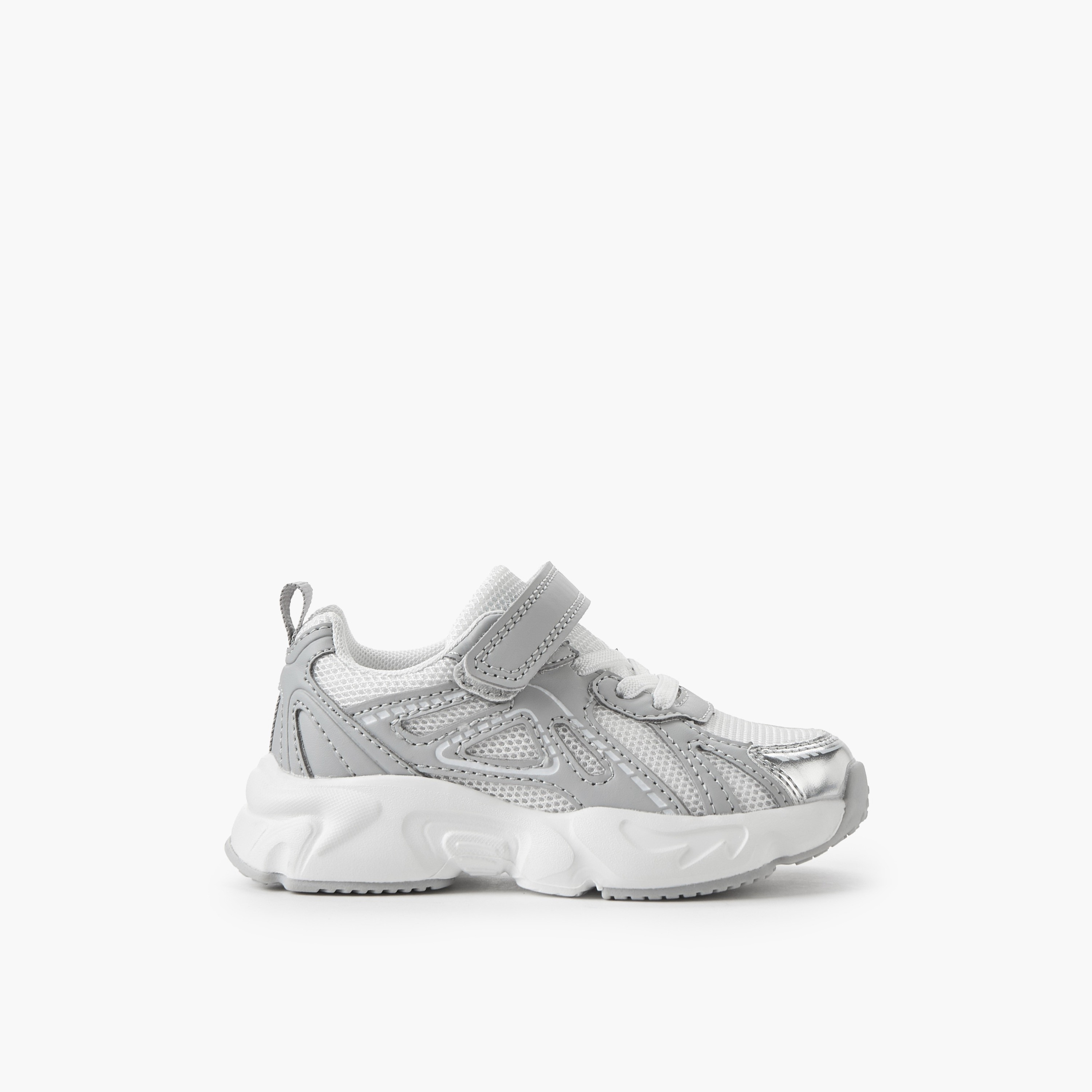 Juniors Boys Hook & Loop Sneakers-boys-shoes-sneakers-image-3