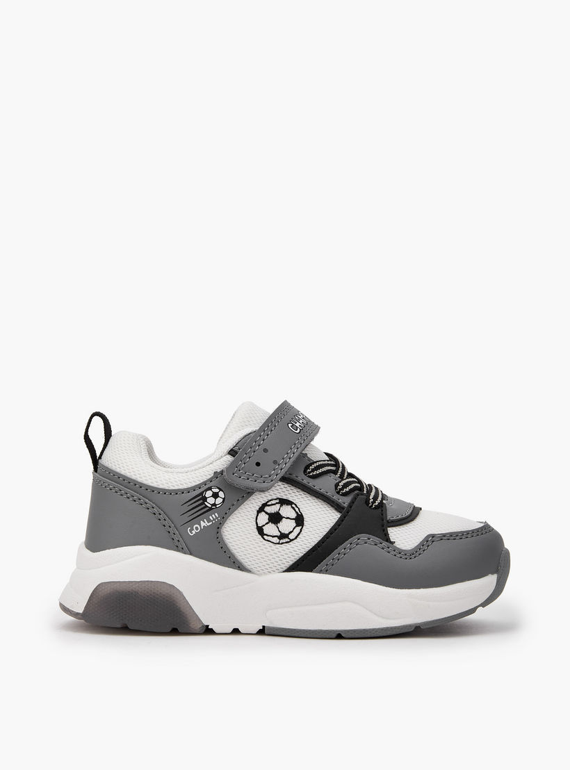 Juniors Boys Hook & Loop Light-Up Ankle Sneakers-boys-shoes-sneakers-image-2