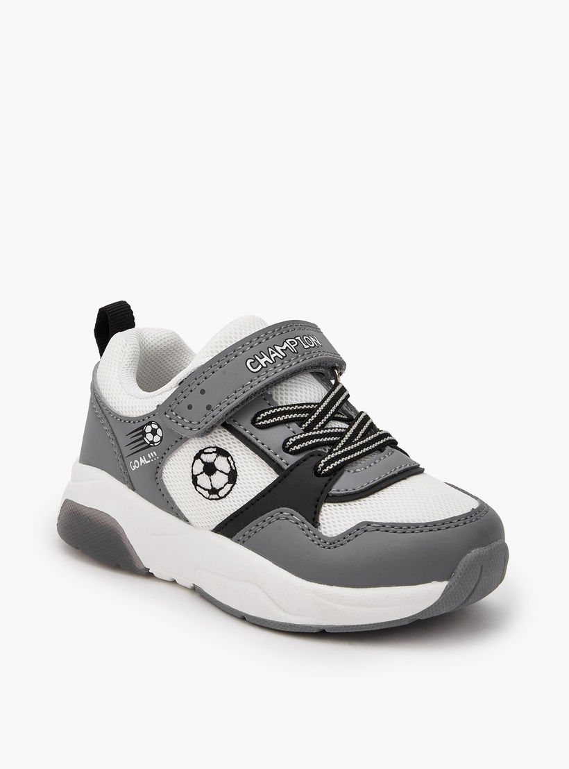 Juniors Boys Hook & Loop Light-Up Ankle Sneakers-boys-shoes-sneakers-image-3