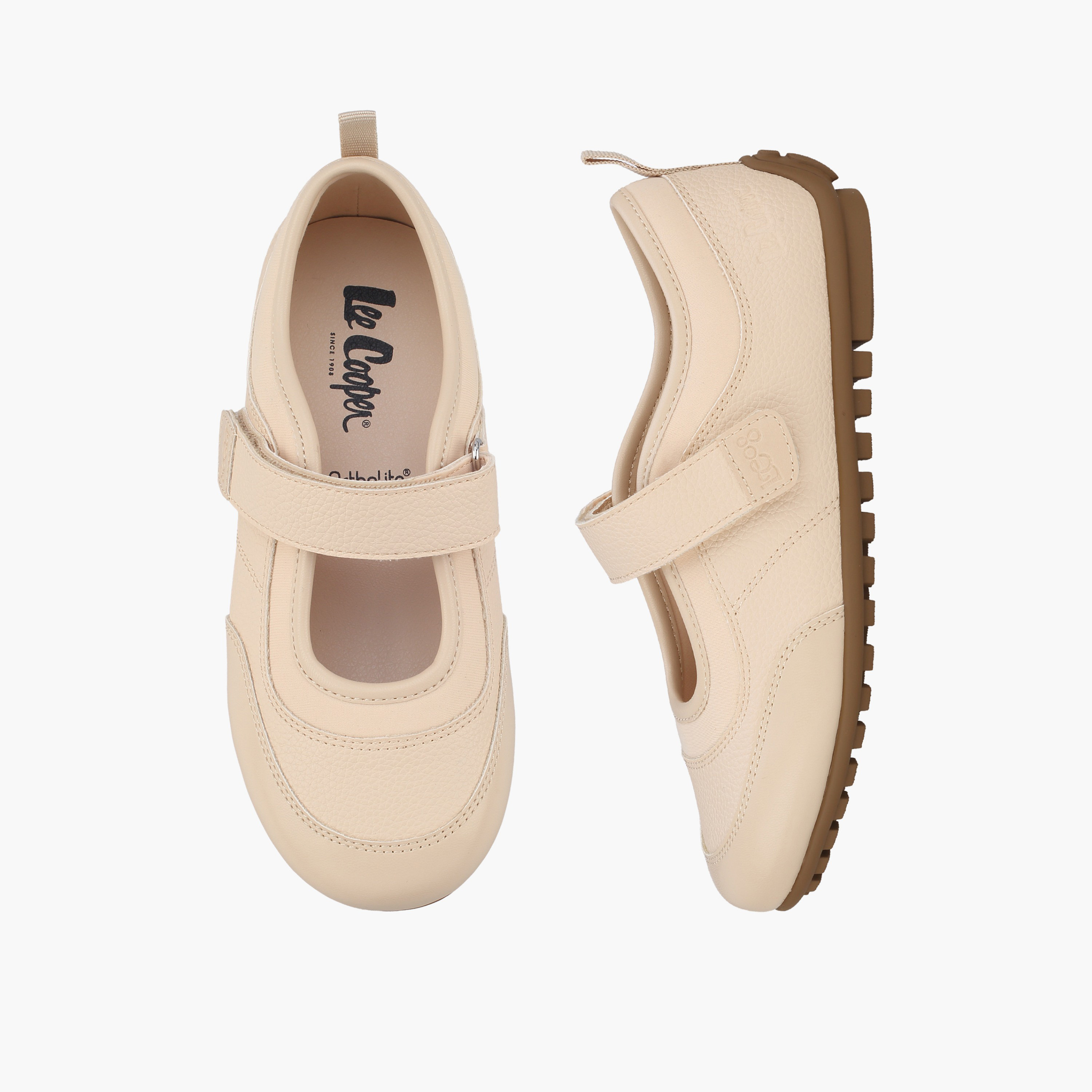 Lee Cooper Girls Hook & Loop Mary Jane Sneakers-girls-shoes-sneakers-image-1