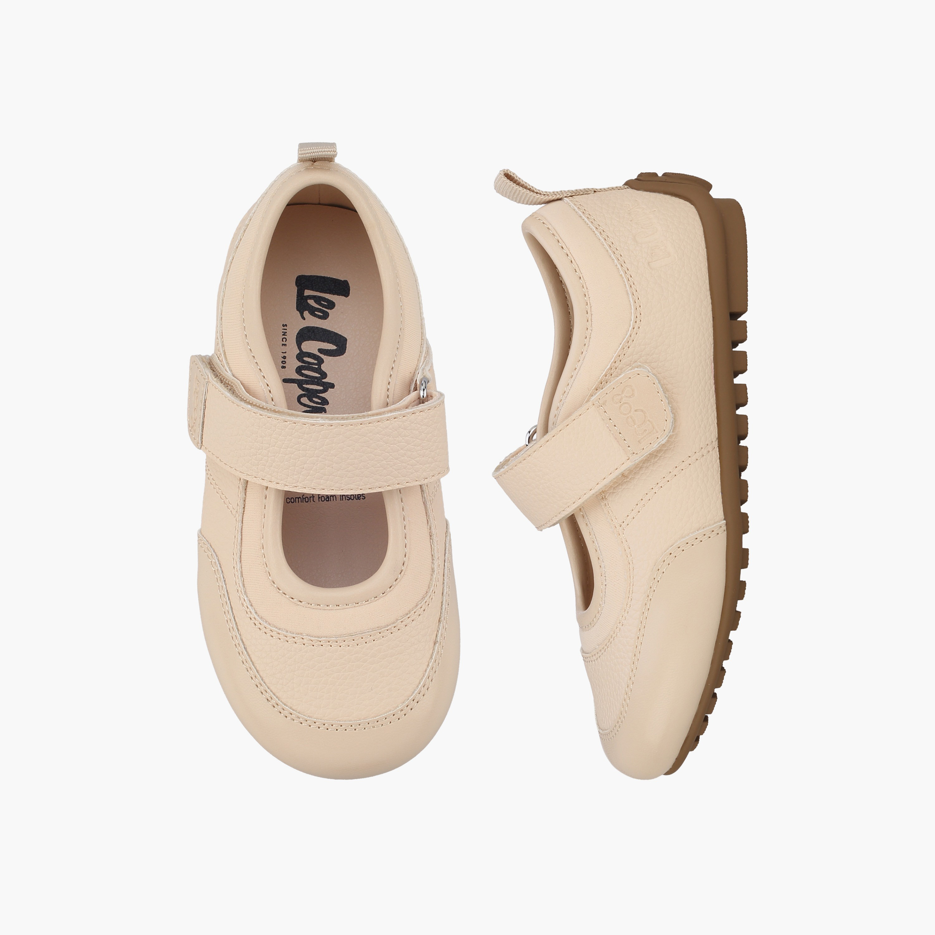 Lee Cooper Girls Hook & Loop Mary Jane Sneakers-girls-shoes-sneakers-image-1