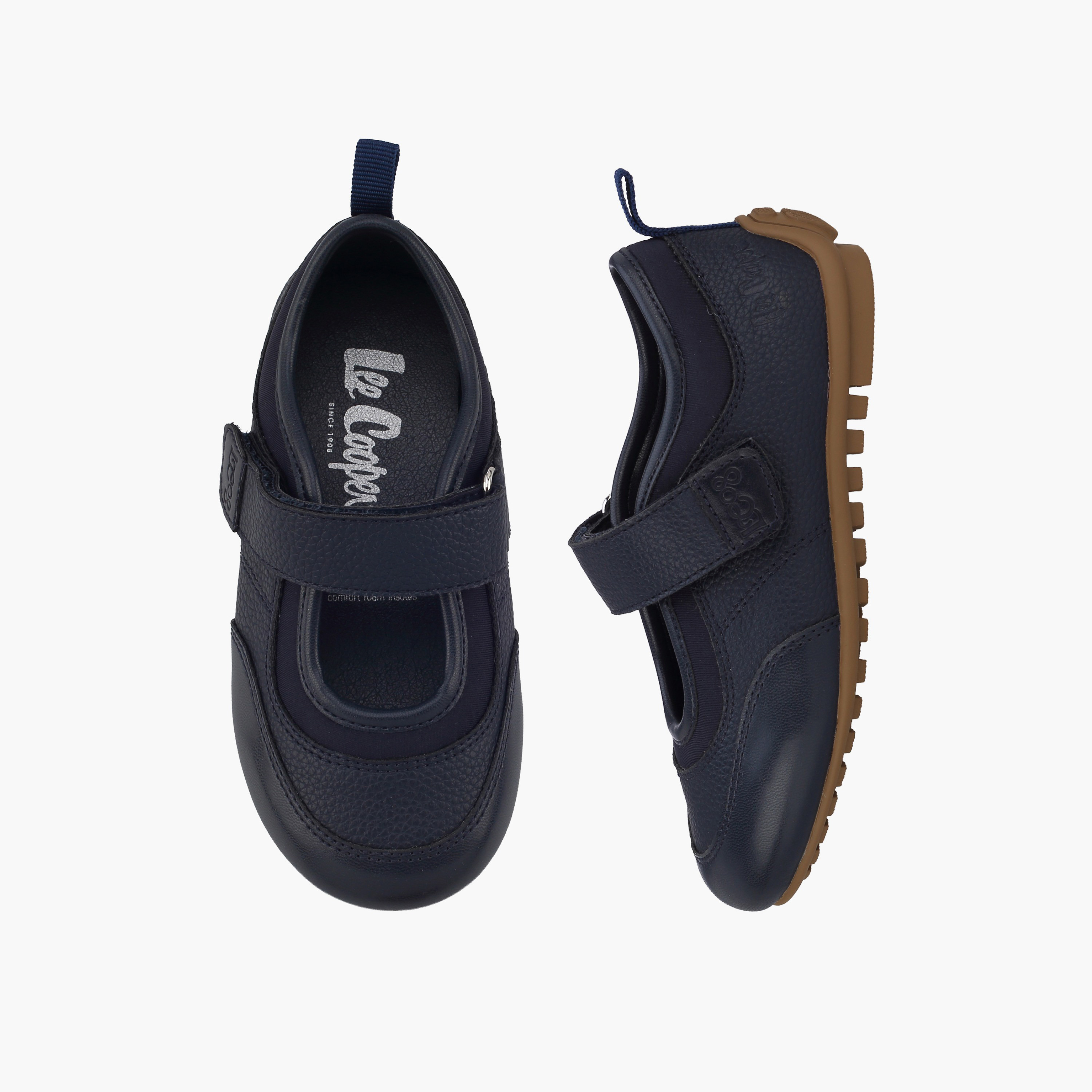 Lee Cooper Girls Hook & Loop Mary Jane Sneakers-girls-shoes-sneakers-image-1