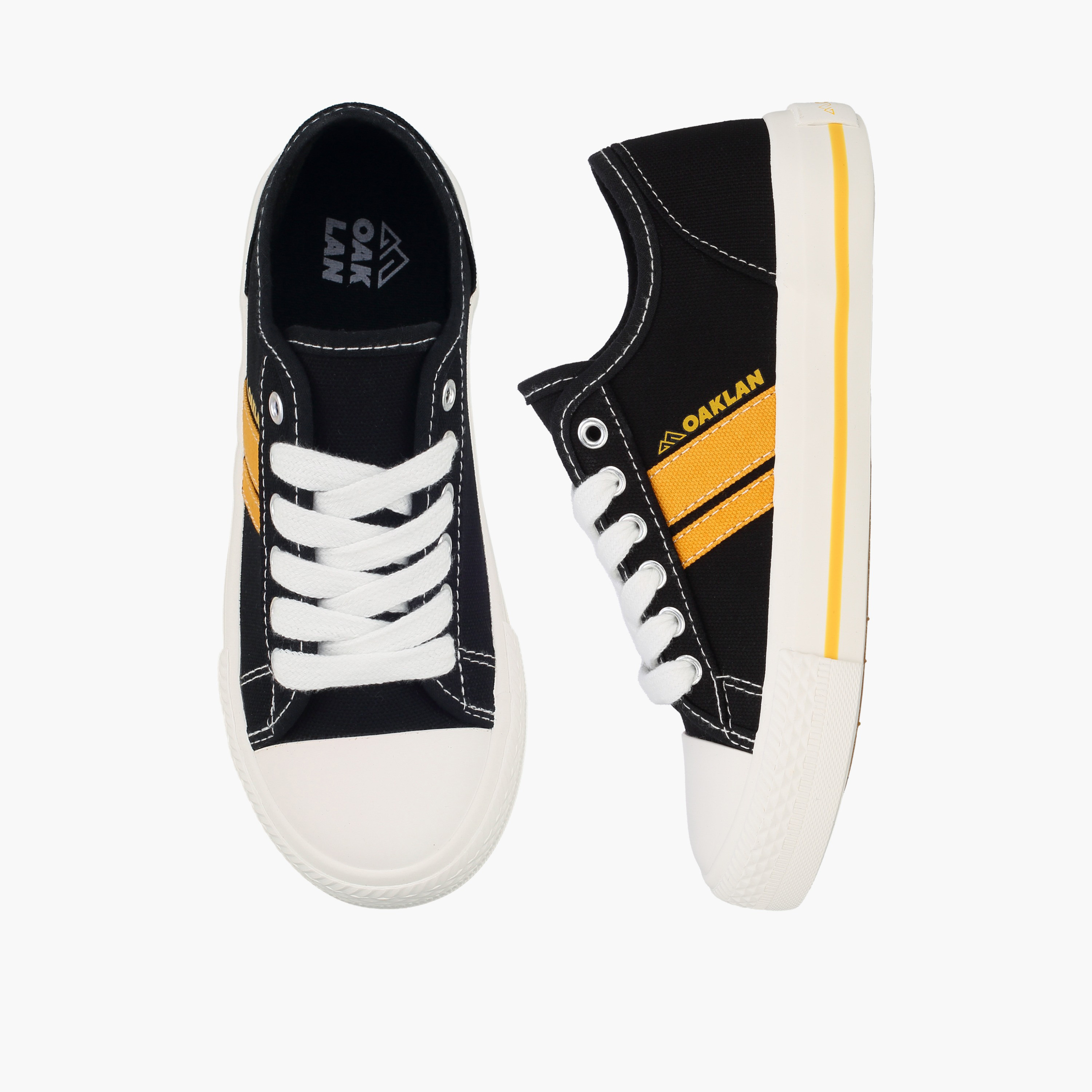 حذاء سنيكرز برباط وقوالب ملونة للأولاد من أوكلان بواسطة شو إكسبريس-boys-shoes-sneakers-image-1