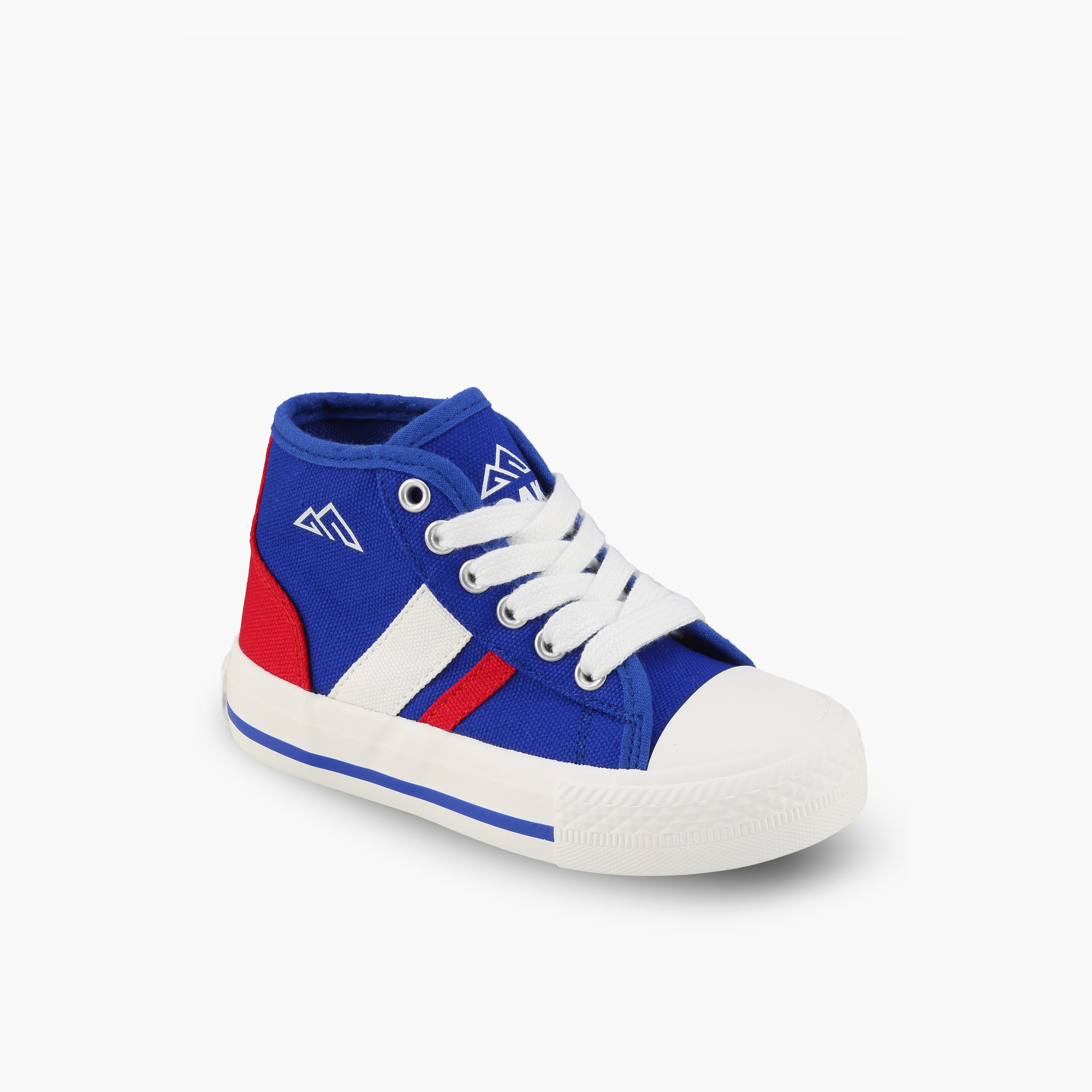 Oaklan by Shoexpress Boys Colourblock Lace-Up Ankle Sneakers-baby-boys-shoes-closedshoes-image-2