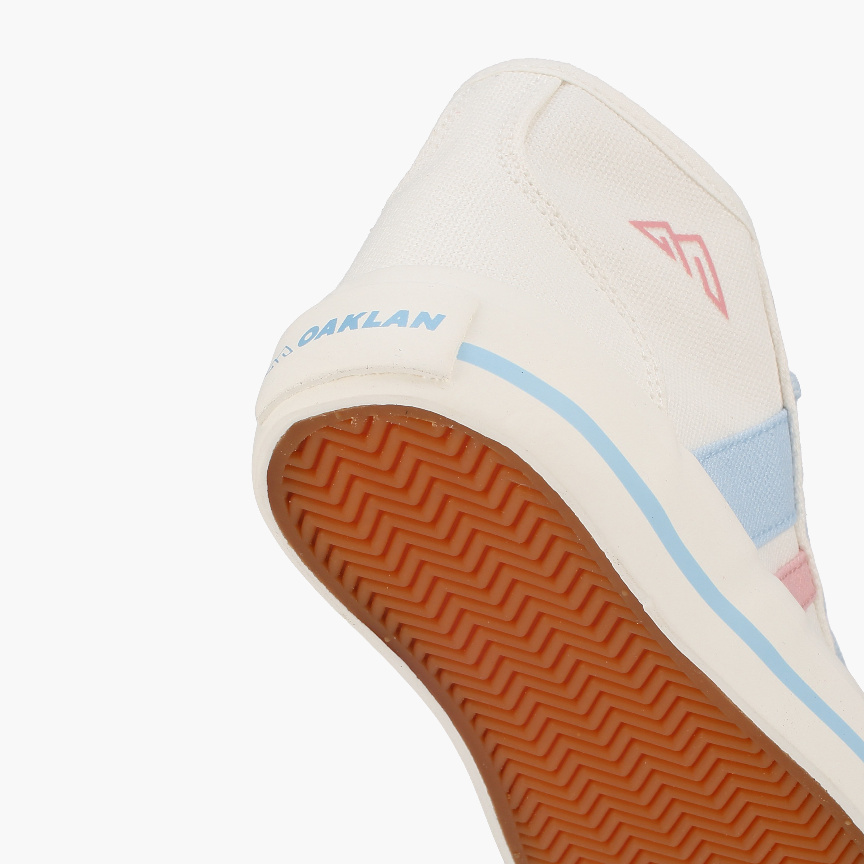 Oaklan by Shoexpress Girls Striped Lace-Up Sneakers-girls-shoes-sneakers-image-5
