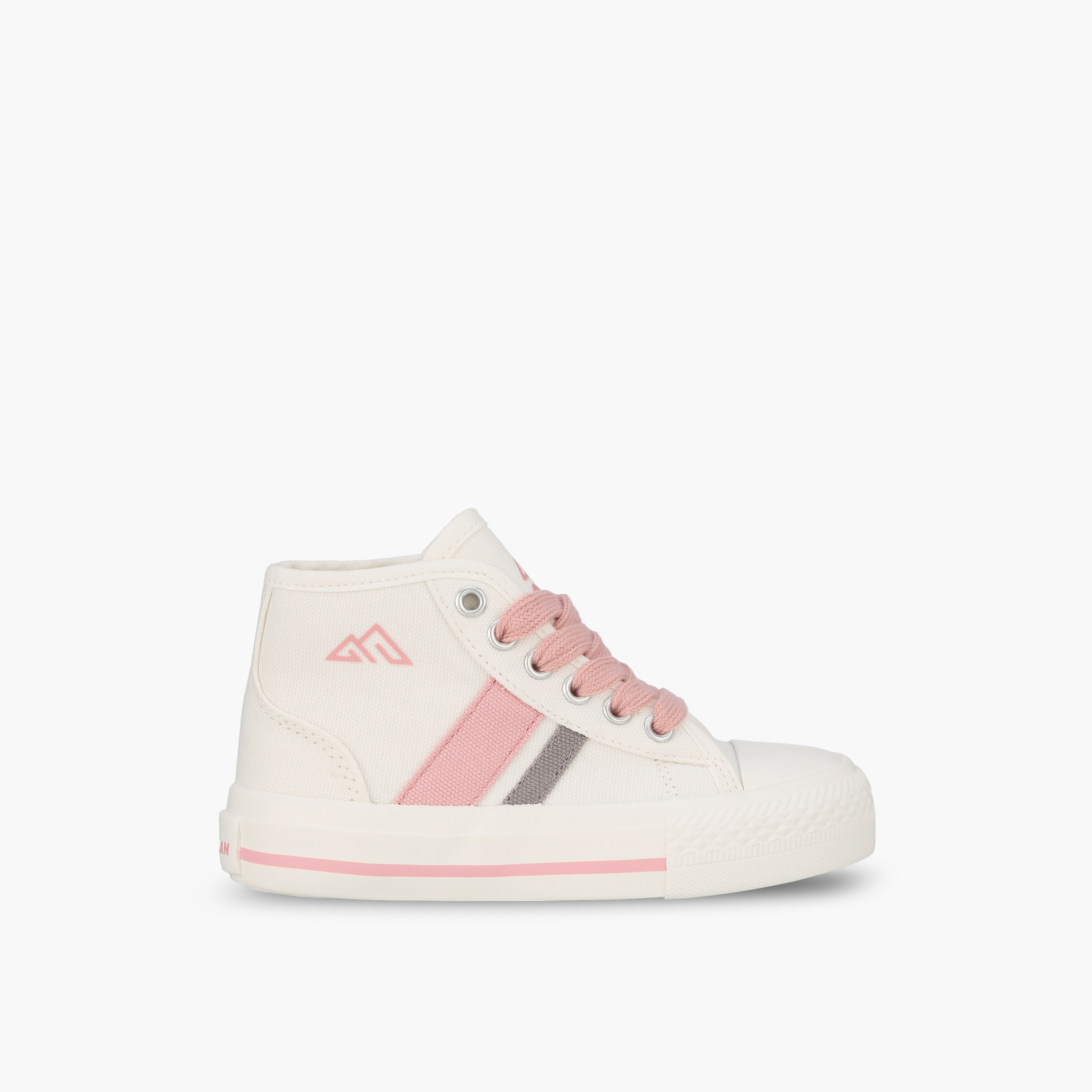 Oaklan by Shoexpress Girls Striped Lace-Up Sneakers-girls-shoes-sneakers-image-3