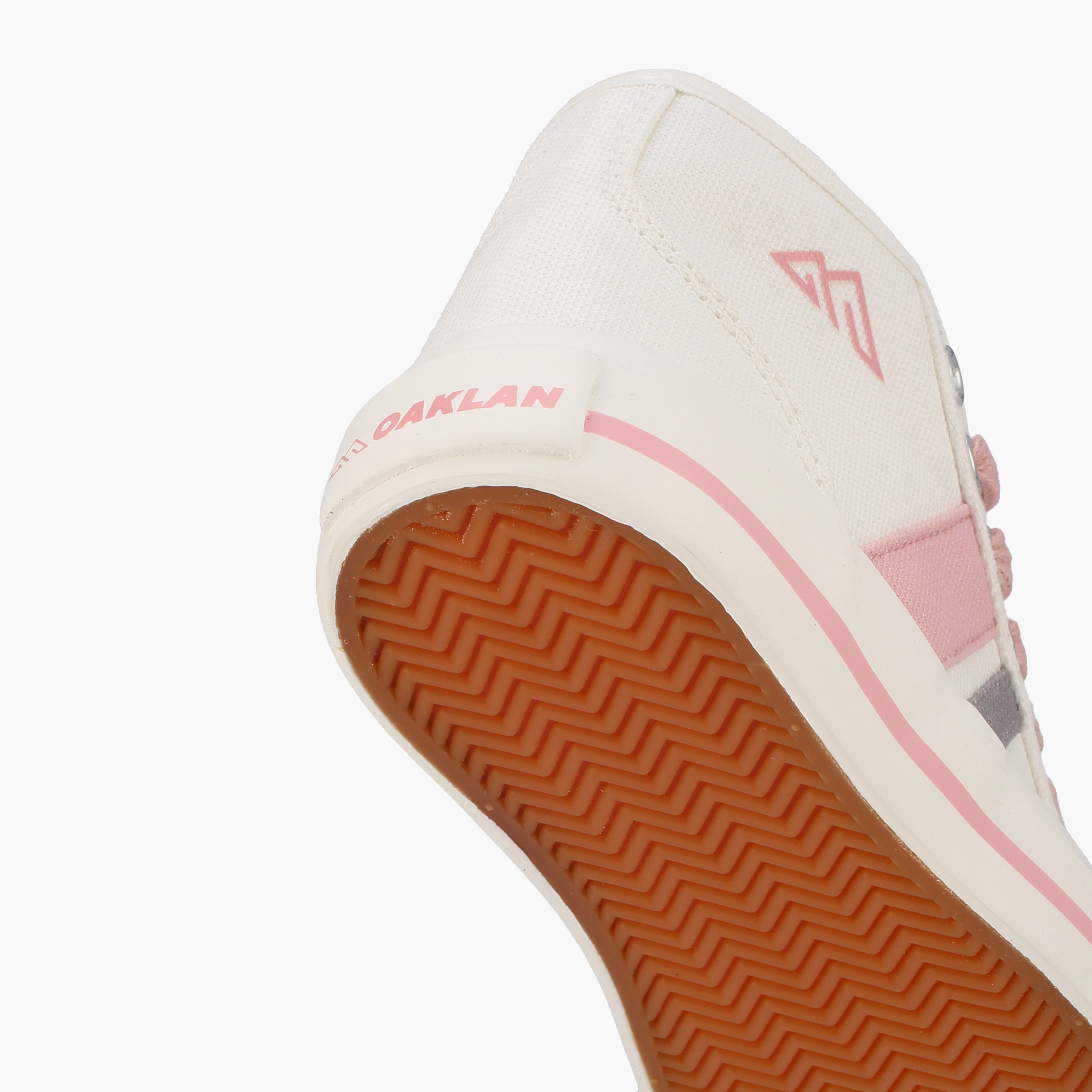 Oaklan by Shoexpress Girls Striped Lace-Up Sneakers-girls-shoes-sneakers-image-5