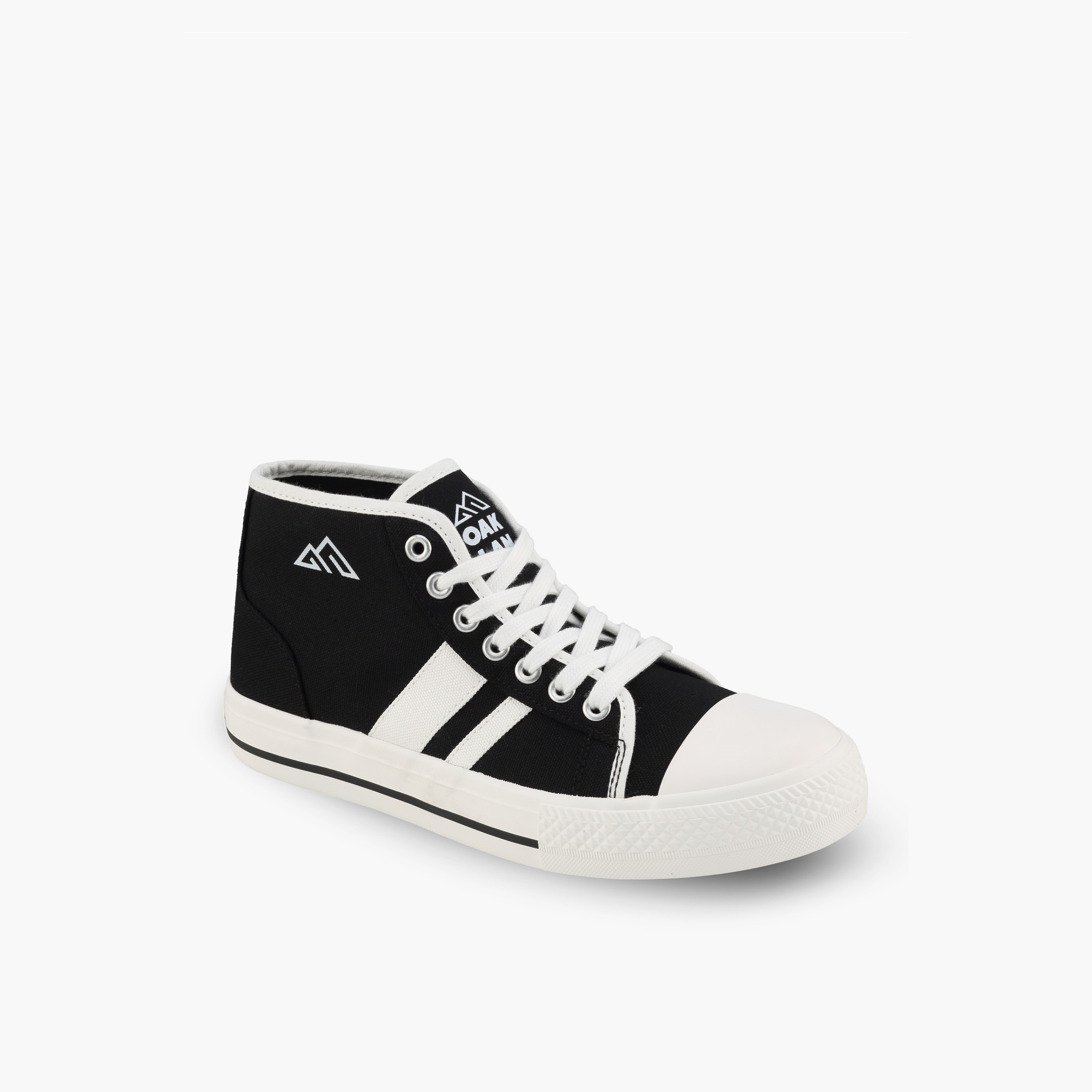 حذاء سنيكرز مخطط برباط للنساء من أوكلان من شو إكسبريس-women-shoes-sneakers-image-2